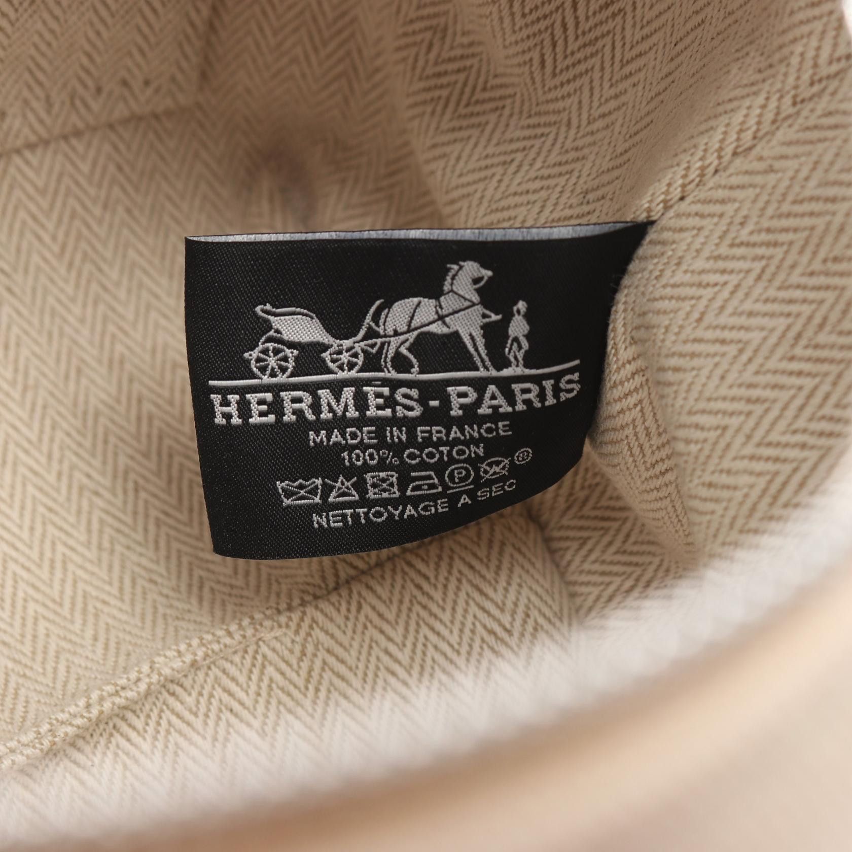 Hermes Hermes Hermes Bride a Brac PM Canvas Handbag Textile Handbag DUTY FREE for USA Size ONE SIZE - 4 Thumbnail
