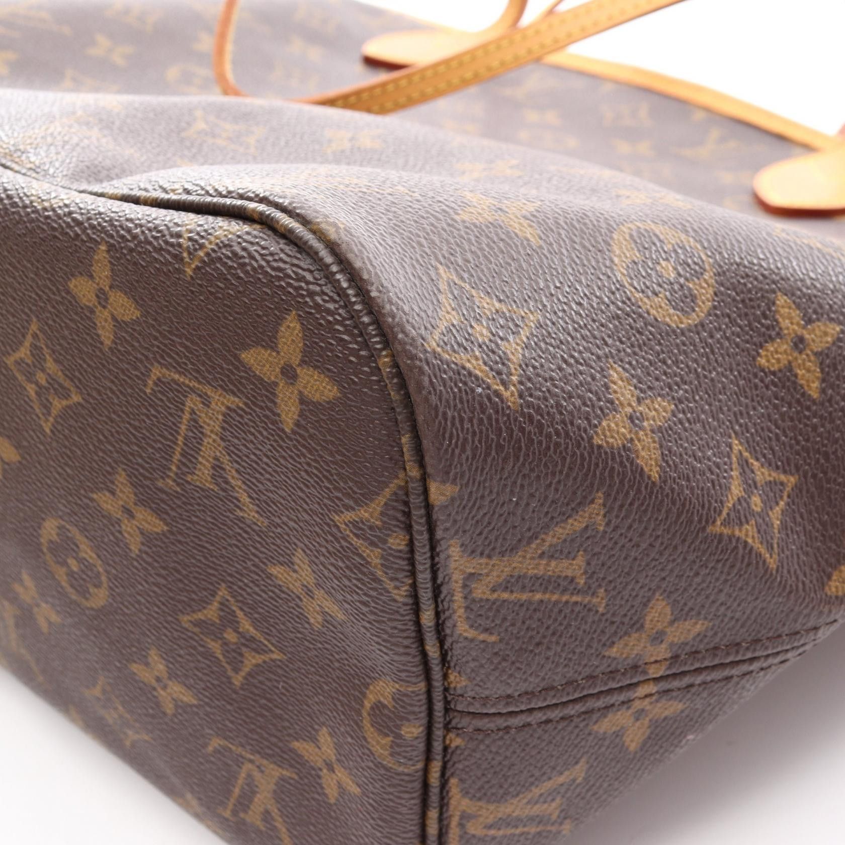 Louis Vuitton Louis Vuitton Louis Vuitton Neverfull Monogram Tote Bag Textile Tote Bag M40156 DUTY FREE for USA Size ONE SIZE - 7 Thumbnail