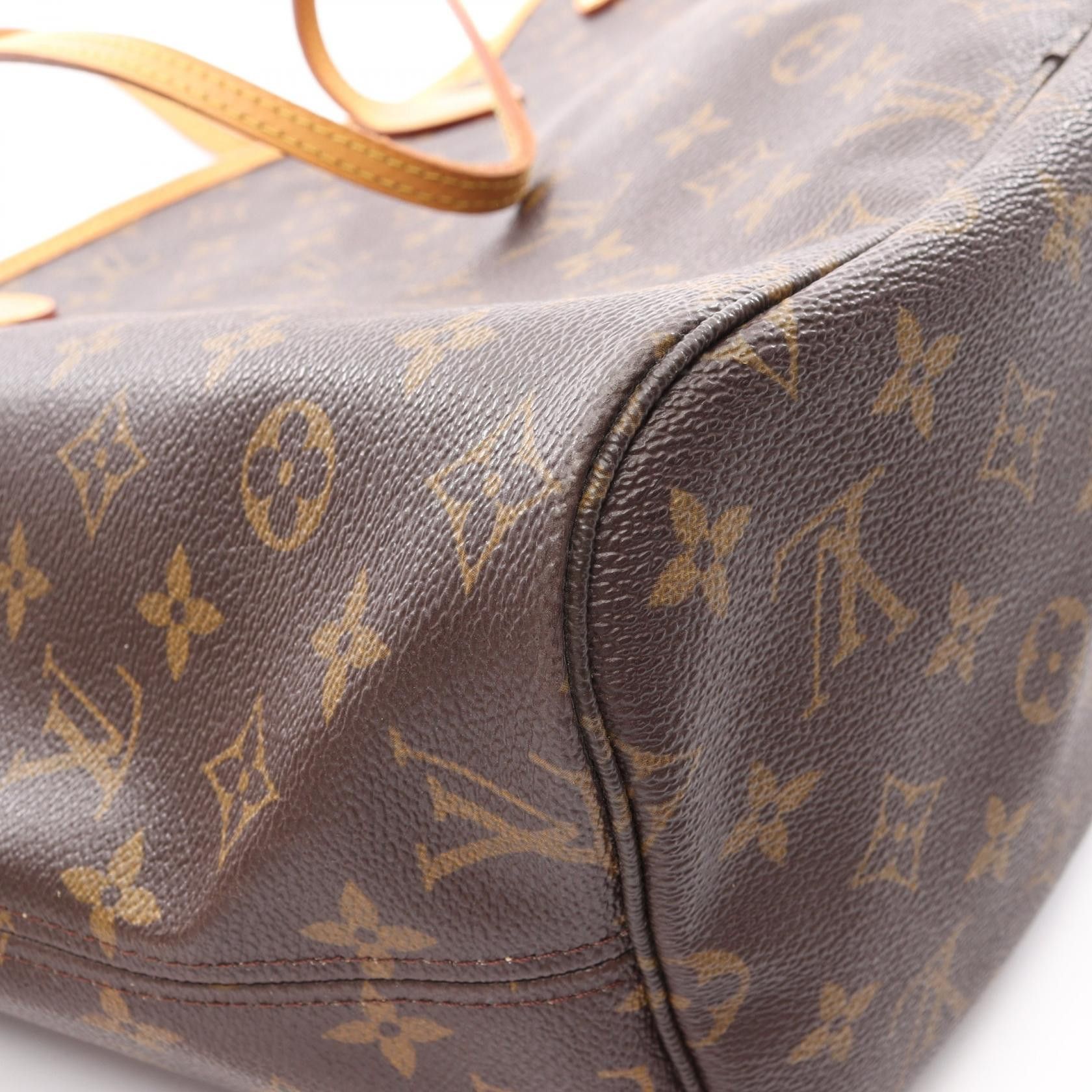 Louis Vuitton Louis Vuitton Louis Vuitton Neverfull Monogram Tote Bag Textile Tote Bag M40156 DUTY FREE for USA Size ONE SIZE - 6 Thumbnail