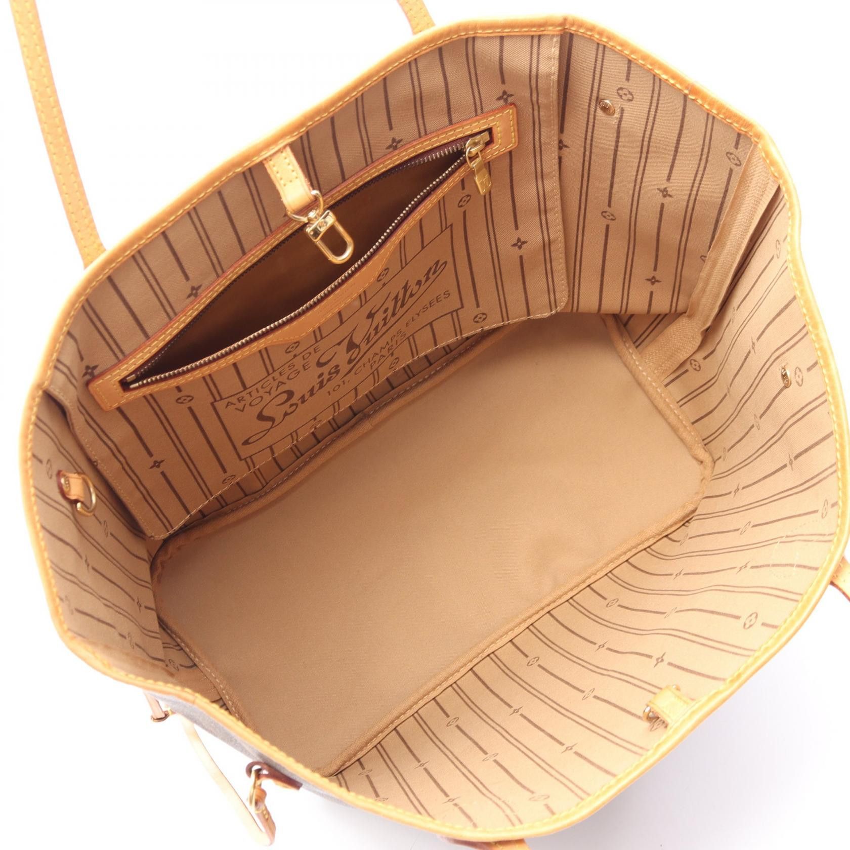 Louis Vuitton Louis Vuitton Louis Vuitton Neverfull Monogram Tote Bag Textile Tote Bag M40156 DUTY FREE for USA Size ONE SIZE - 3 Thumbnail
