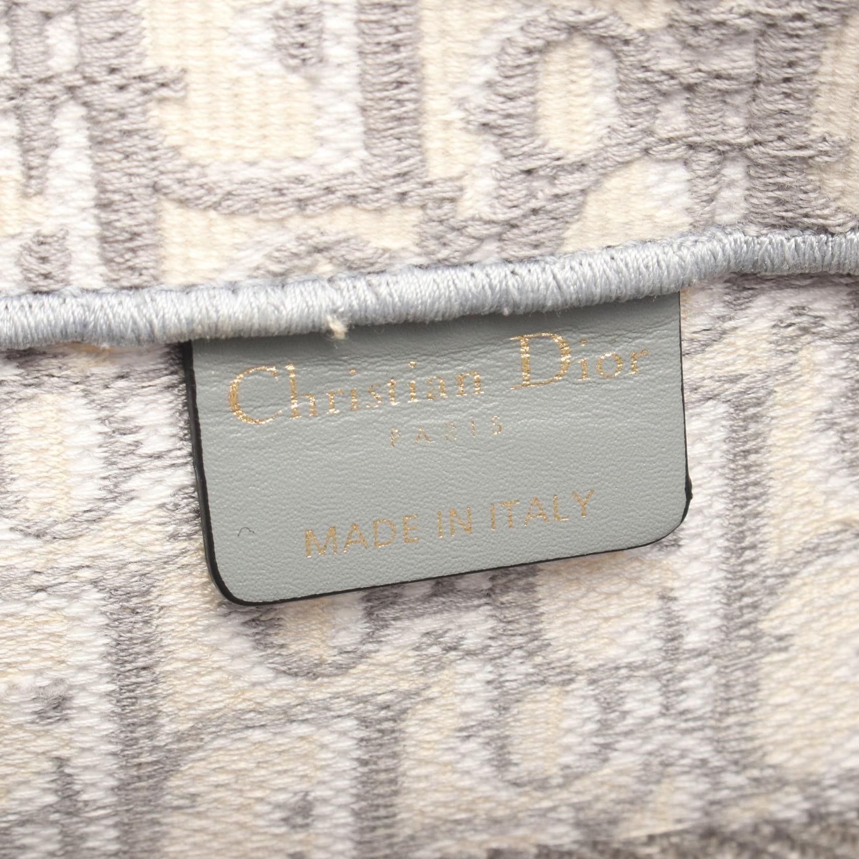 Dior Dior Dior BOOK TOTE Oblique Canvas Tote Bag Textile Tote Bag M1296ZRIW_M20I DUTY FREE for USA Size ONE SIZE - 4 Thumbnail
