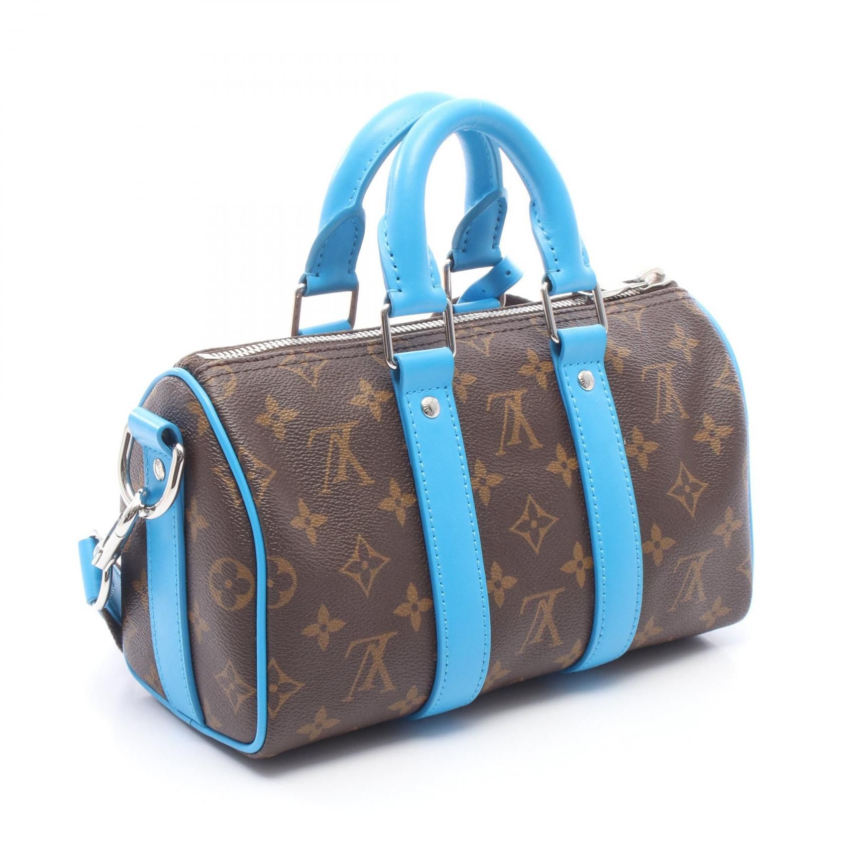 Louis Vuitton Louis Vuitton Louis Vuitton Keepall Bandouliere 25 Monogram Macassar 2way bag Textile Handbag M12609 DUTY FREE for USA Size ONE SIZE - 2 Thumbnail