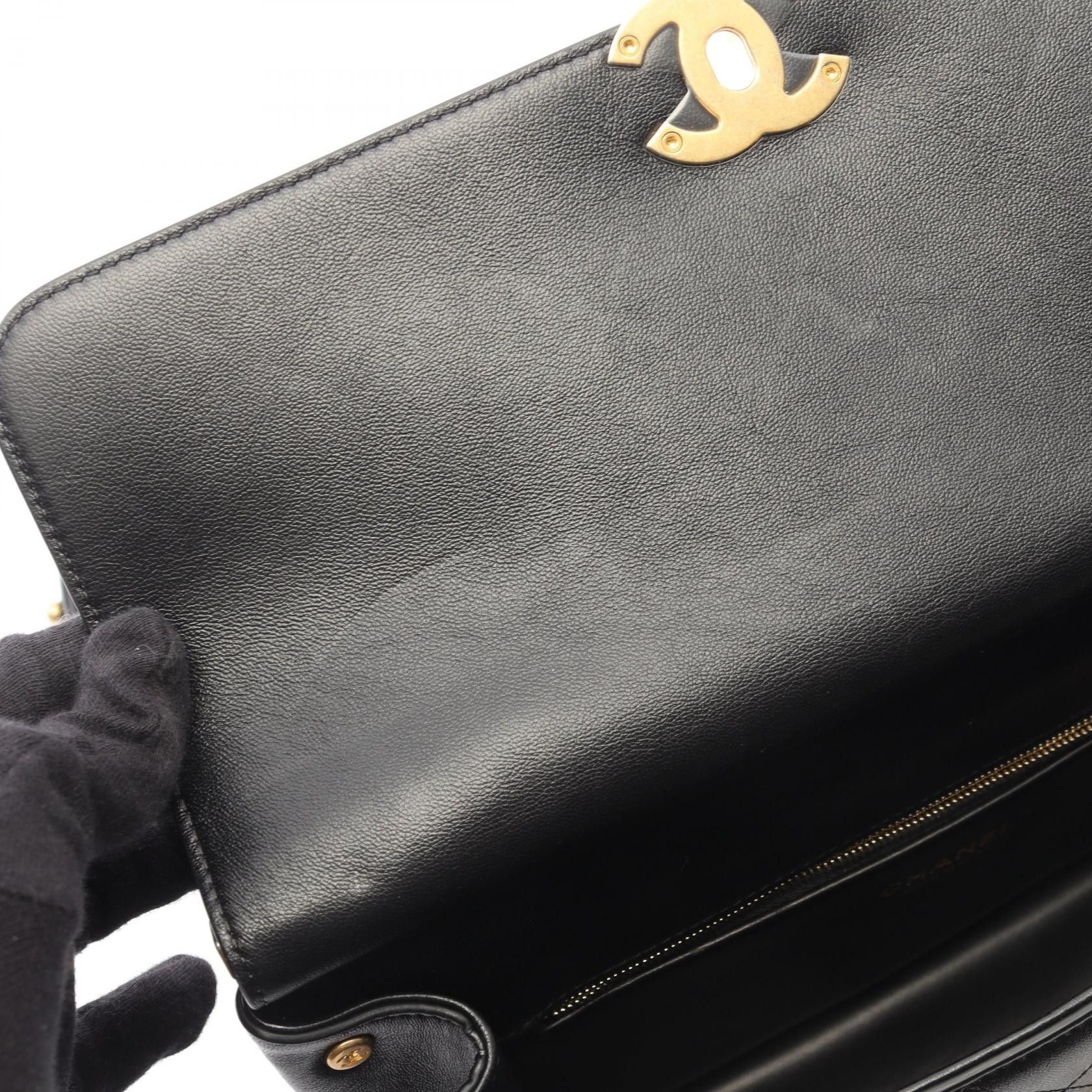 Chanel Chanel CHANEL Matelasse Lambskin 2way Shoulder Bag Leather Shoulder Bag DUTY FREE for USA Size ONE SIZE - 7 Thumbnail