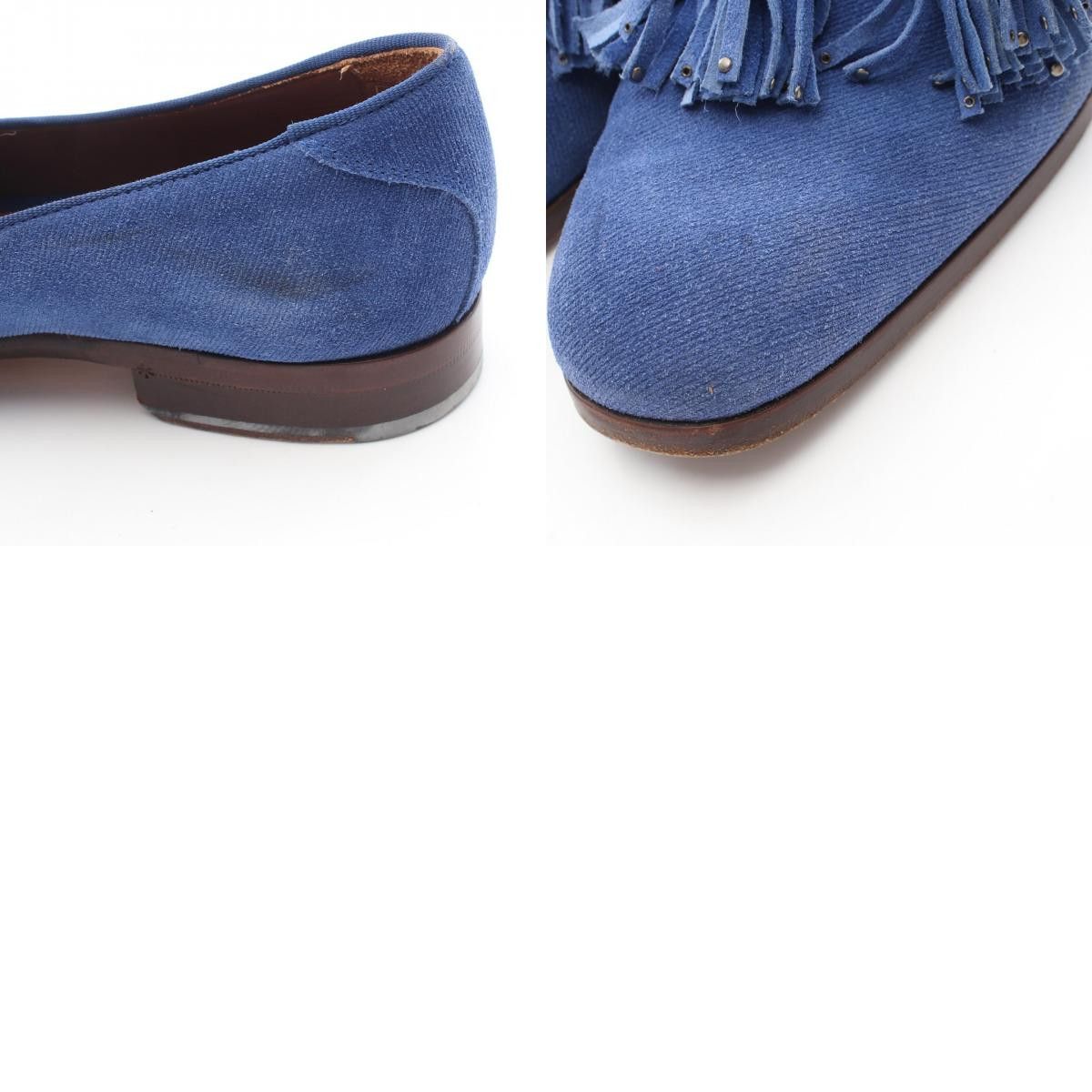 Jimmy Choo Jimmy Choo JIMMY CHOO Suede Loafers Leather Shoes DUTY FREE for USA Size ONE SIZE - 10 Thumbnail