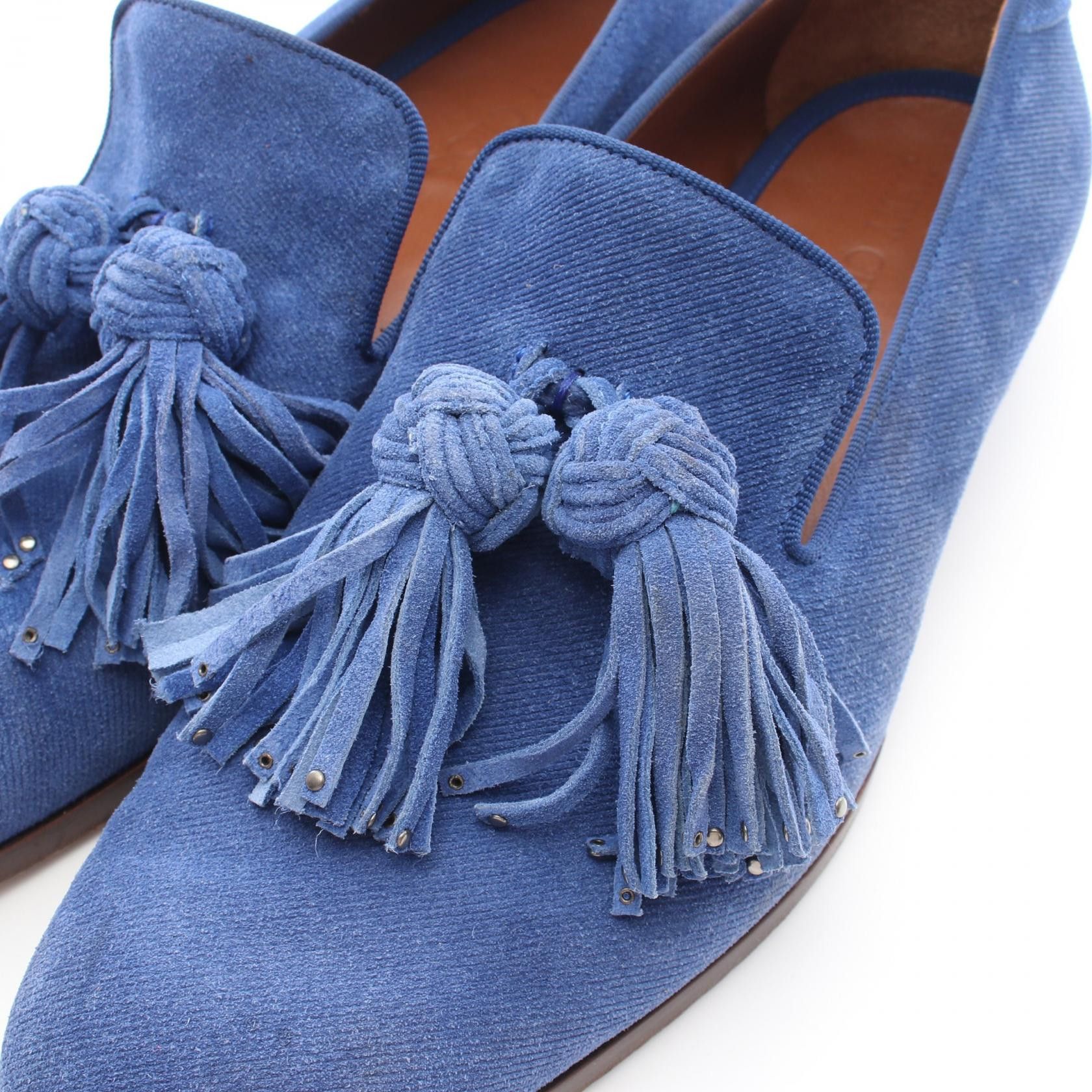 Jimmy Choo Jimmy Choo JIMMY CHOO Suede Loafers Leather Shoes DUTY FREE for USA Size ONE SIZE - 8 Thumbnail