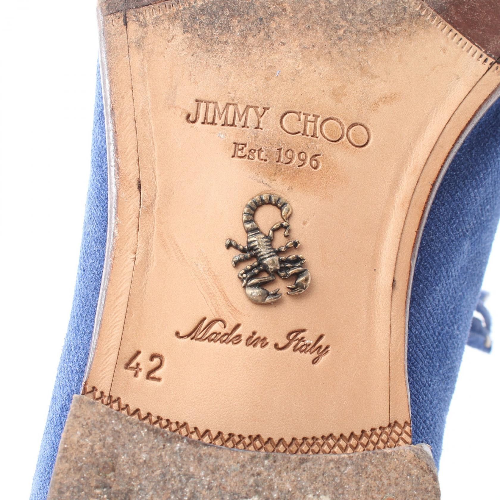 Jimmy Choo Jimmy Choo JIMMY CHOO Suede Loafers Leather Shoes DUTY FREE for USA Size ONE SIZE - 5 Thumbnail