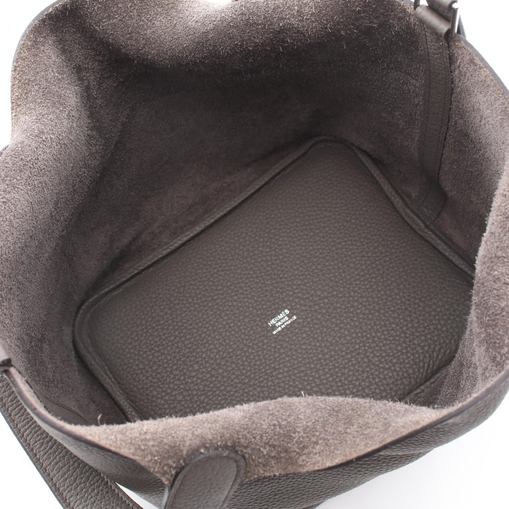 Hermes Hermes Hermes Picotin Lock MM Taurillon Clemence Handbag Leather Handbag C DUTY FREE for USA Size ONE SIZE - 3 Thumbnail