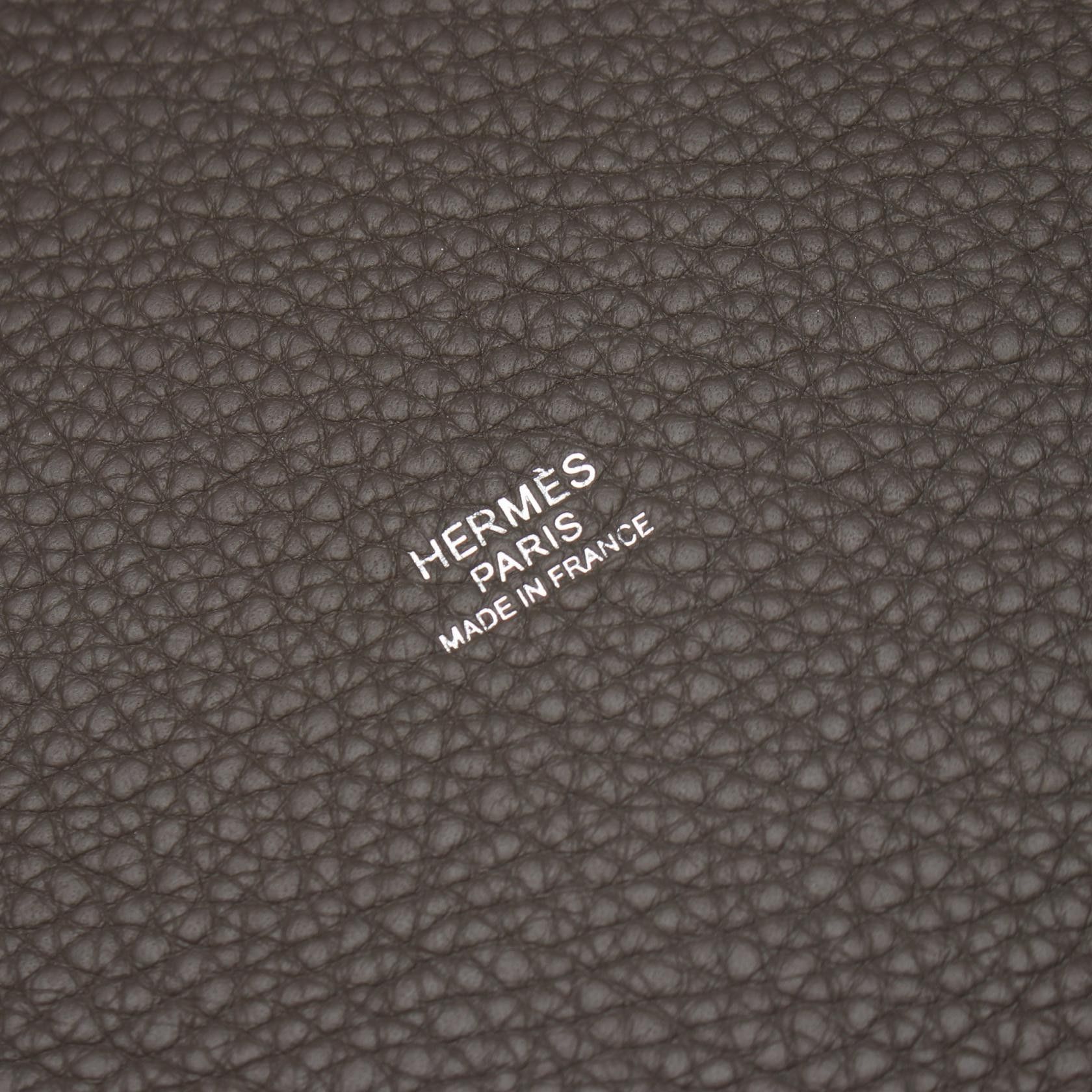 Hermes Hermes Hermes Picotin Lock MM Taurillon Clemence Handbag Leather Handbag C DUTY FREE for USA Size ONE SIZE - 4 Thumbnail