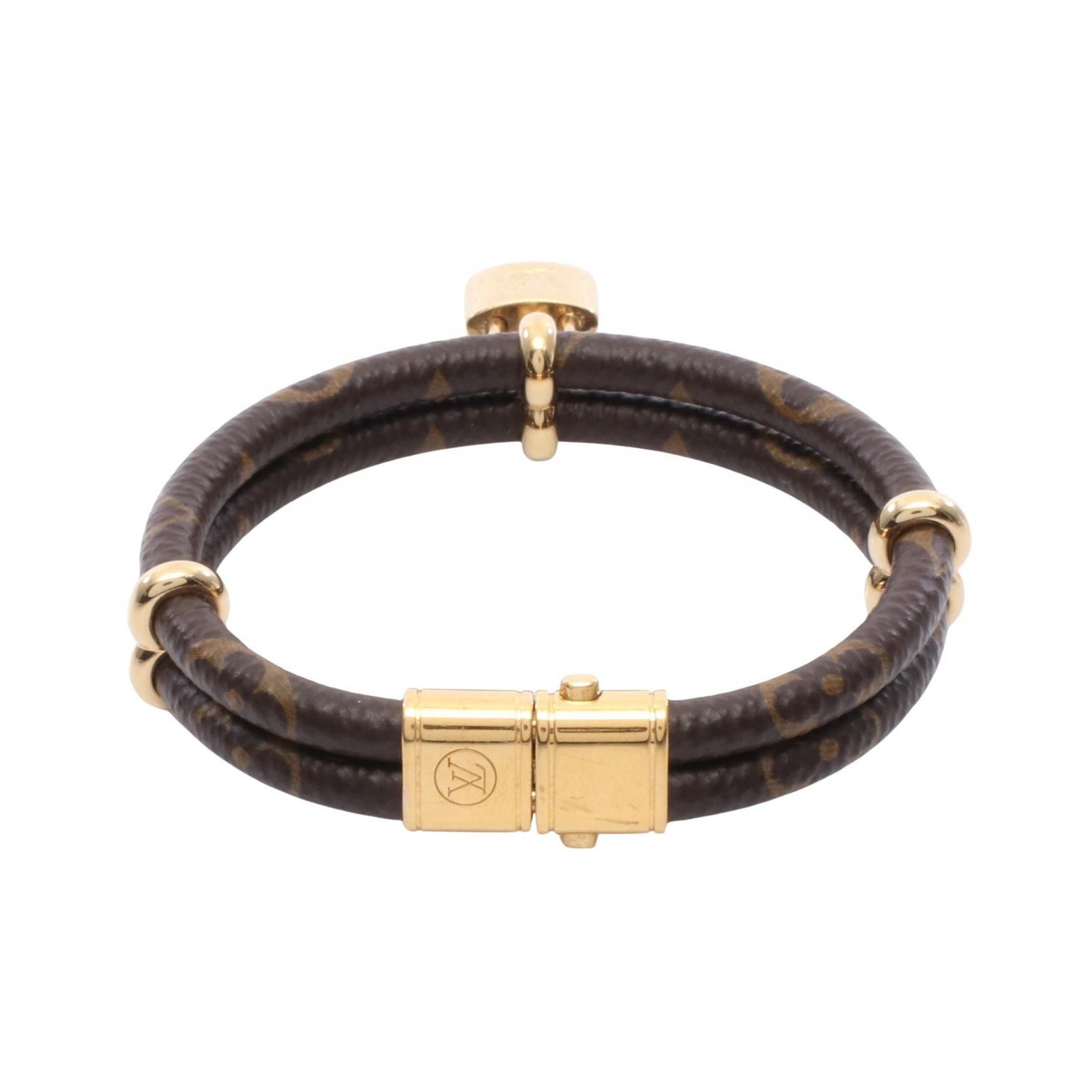 Louis Vuitton Louis Vuitton Louis Vuitton Keep It Twice Bracelet Textile Bracelet DUTY FREE for USA Size ONE SIZE - 2 Thumbnail