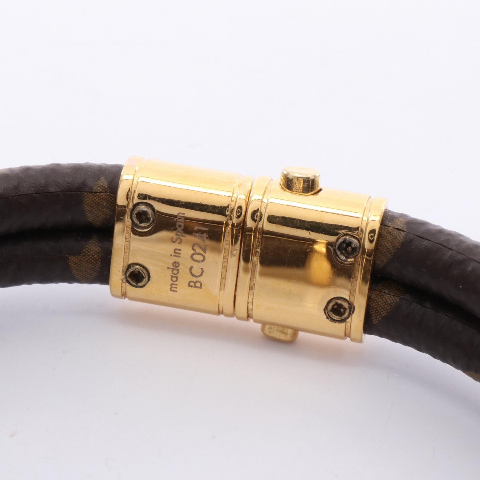 Louis Vuitton Louis Vuitton Louis Vuitton Keep It Twice Bracelet Textile Bracelet DUTY FREE for USA Size ONE SIZE - 4 Thumbnail