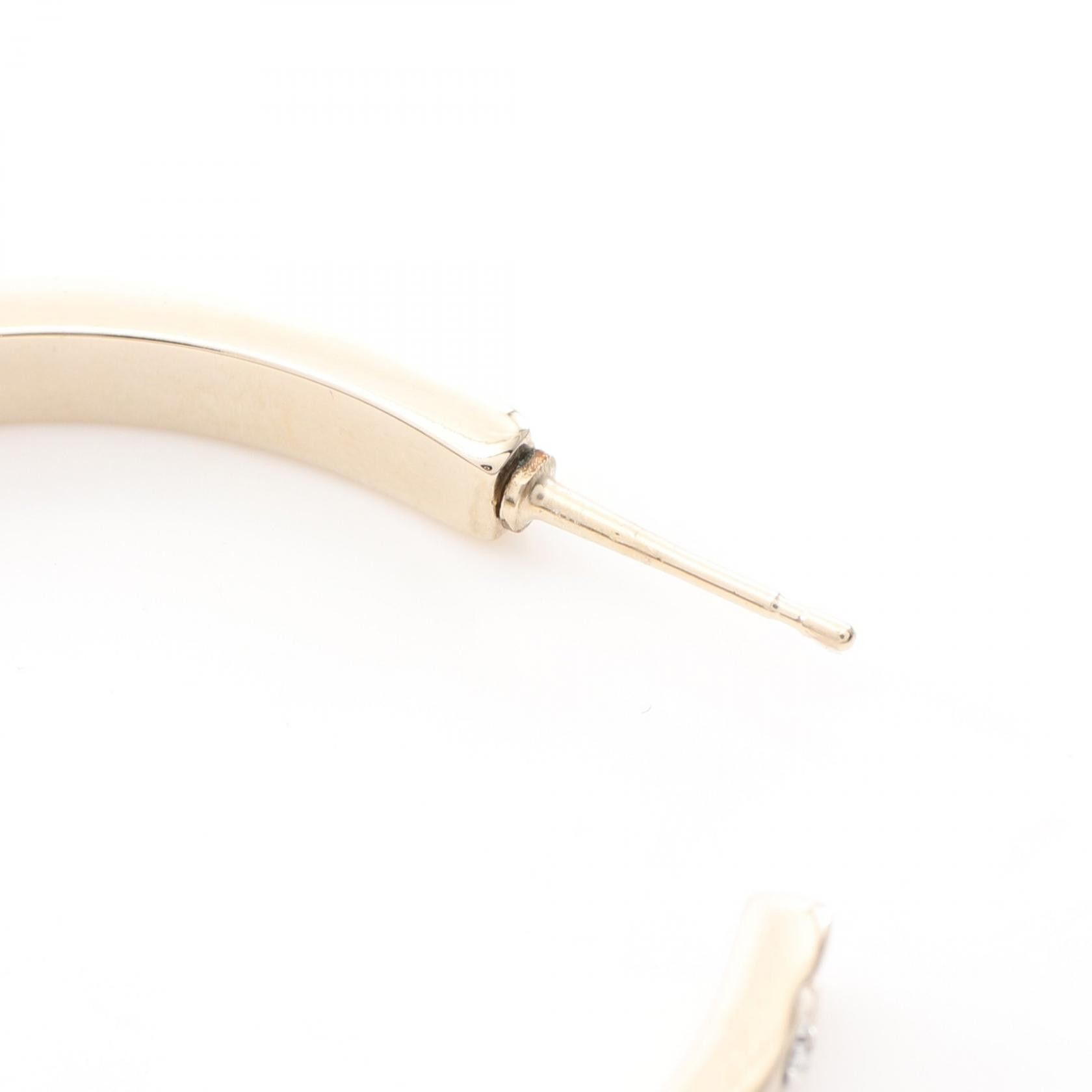 Chanel Chanel Chanel Coco Mark Hoop Earrings Metal Earrings DUTY FREE for USA Size ONE SIZE - 6 Thumbnail