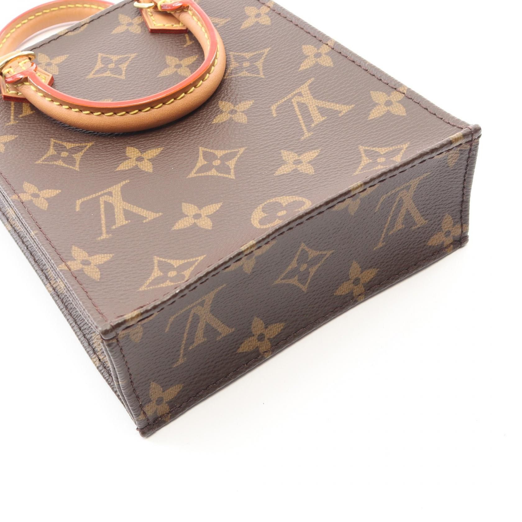 Louis Vuitton Louis Vuitton Louis Vuitton Petit Sac Plat Monogram 2way bag Textile Crossbody Bag M69442 DUTY FREE for USA Size ONE SIZE - 8 Thumbnail