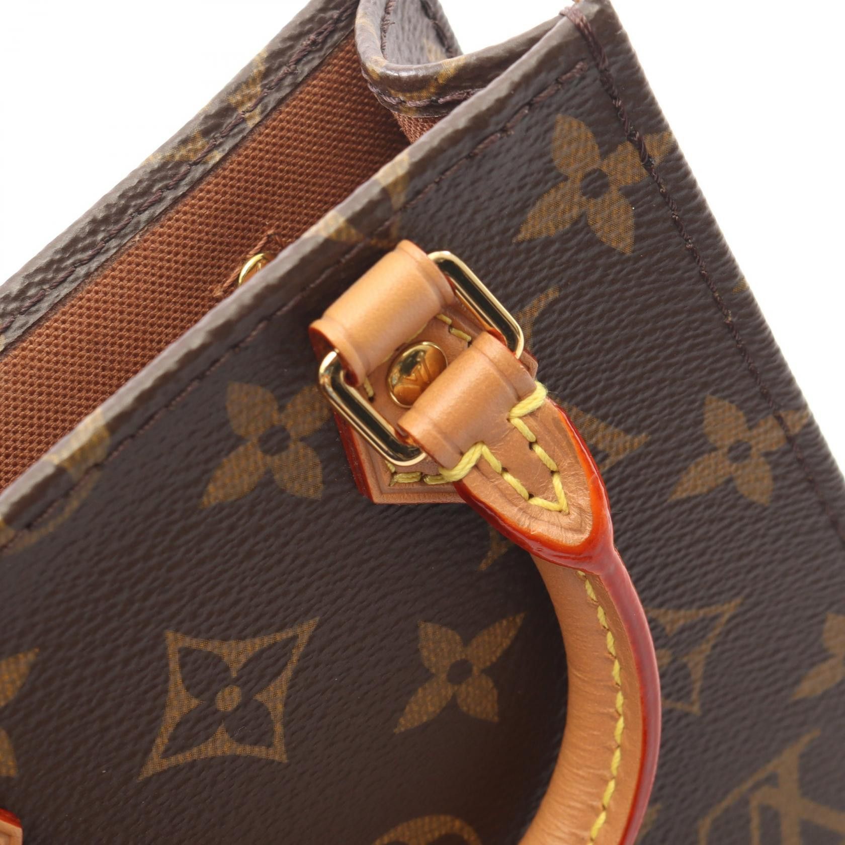 Louis Vuitton Louis Vuitton Louis Vuitton Petit Sac Plat Monogram 2way bag Textile Crossbody Bag M69442 DUTY FREE for USA Size ONE SIZE - 9 Thumbnail