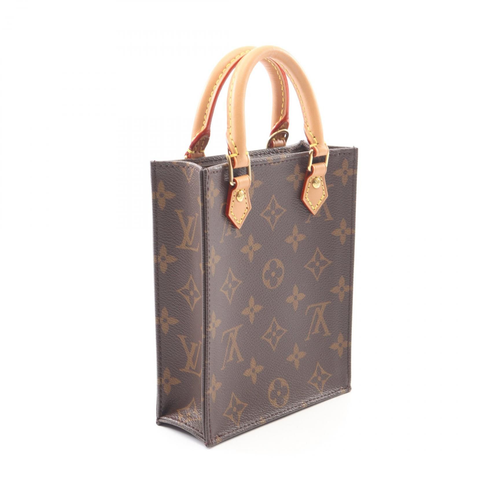Louis Vuitton Louis Vuitton Louis Vuitton Petit Sac Plat Monogram 2way bag Textile Handbag M69442 DUTY FREE for USA Size ONE SIZE - 2 Thumbnail