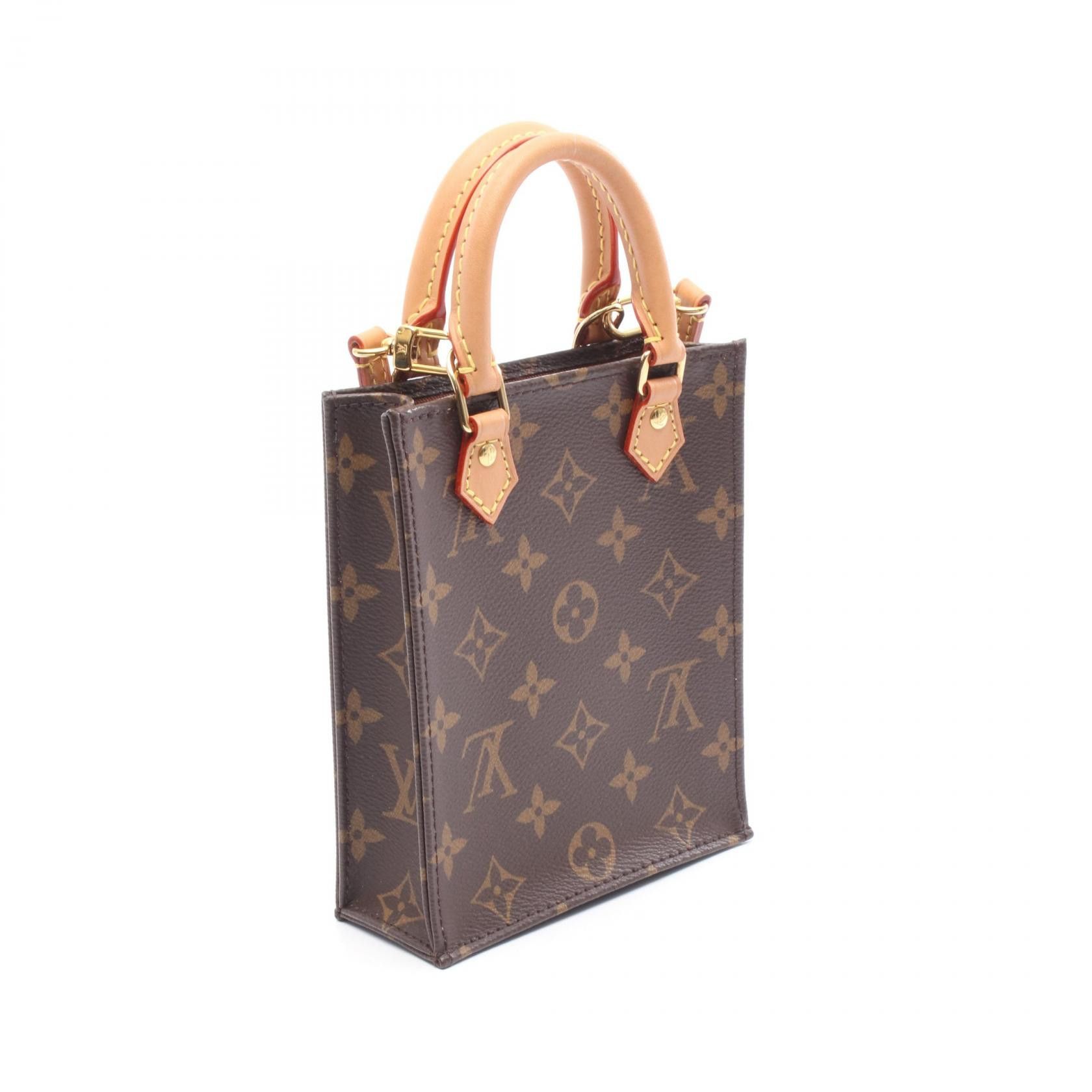 Louis Vuitton Louis Vuitton Louis Vuitton Petite Sac Plat Monogram 2way bag Textile Handbag M69442 DUTY FREE for USA Size ONE SIZE - 2 Thumbnail