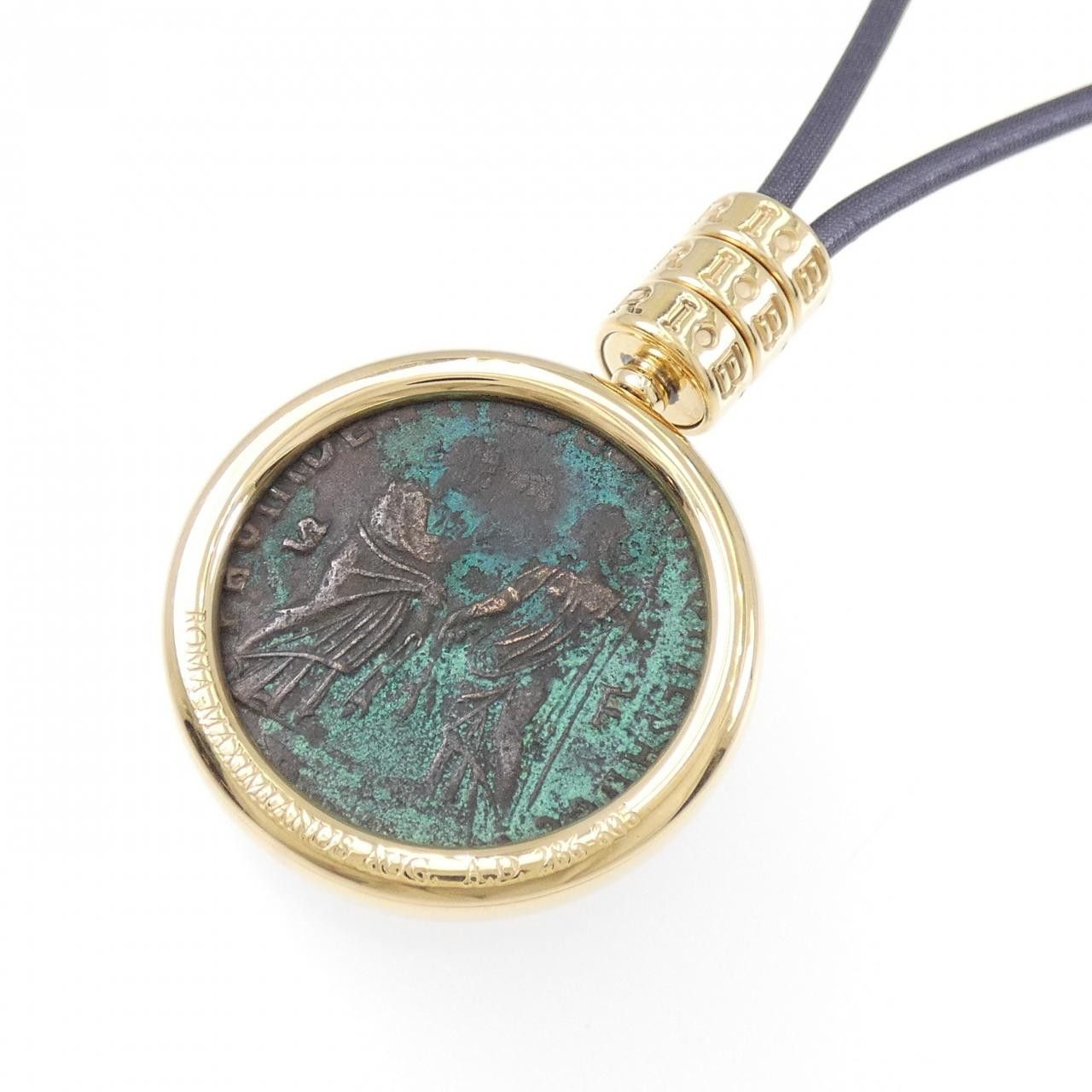 Bvlgari Bvlgari Bvlgari Monete 750 Yellow Gold Bronze Necklace Precious Metal Necklace DUTY FREE for USA Size ONE SIZE - 4 Thumbnail