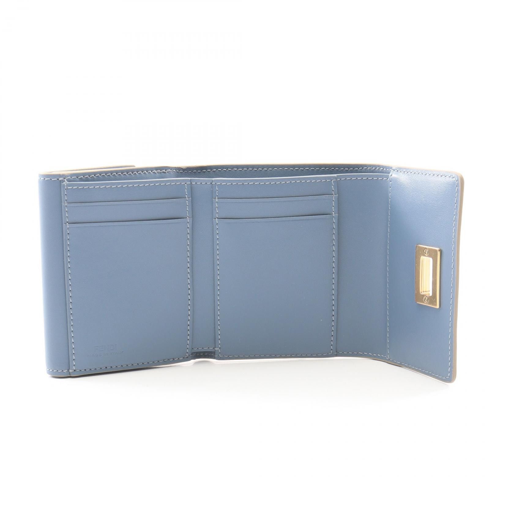 Fendi Fendi Fendi WAY Trifold Wallet Leather Short Wallet 8M0555AWR7F1WVB DUTY FREE for USA Size ONE SIZE - 3 Thumbnail