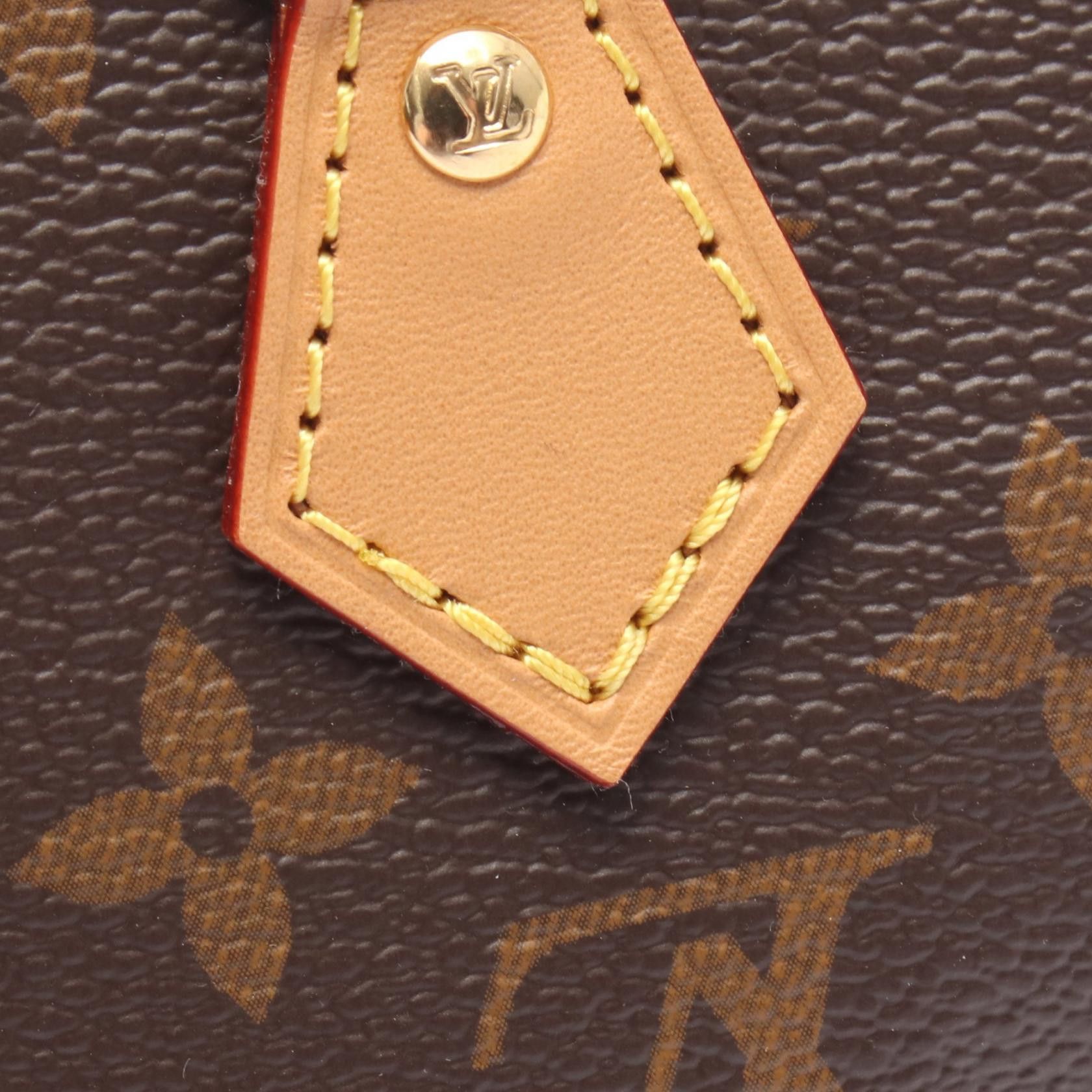 Louis Vuitton Louis Vuitton Louis Vuitton Nano Speedy Monogram Coated Canvas Handbag Textile Handbag M81085 DUTY FREE for USA Size ONE SIZE - 5 Thumbnail
