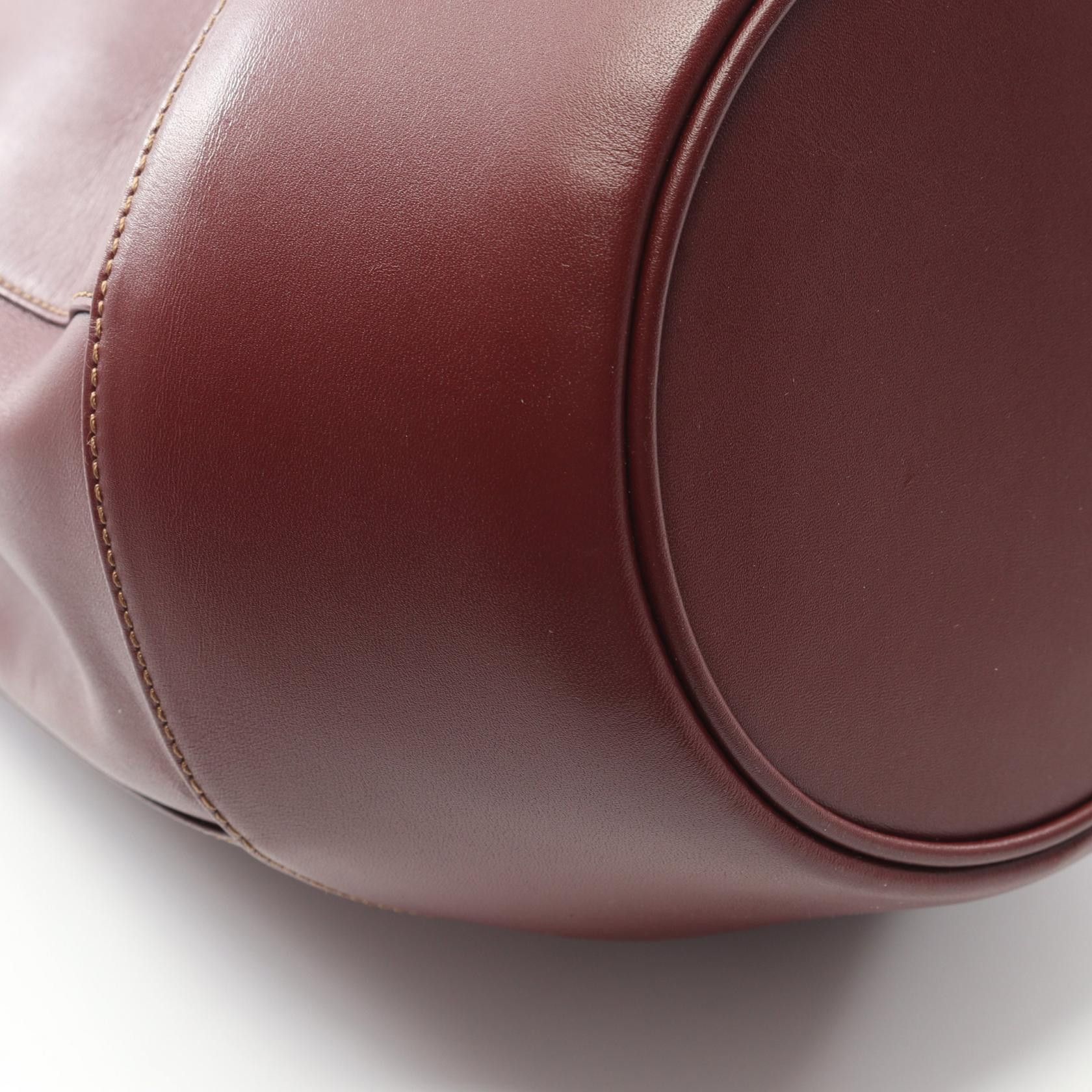 Cartier Cartier Cartier Must Line Leather Shoulder Bag Leather Shoulder Bag DUTY FREE for USA Size ONE SIZE - 6 Thumbnail