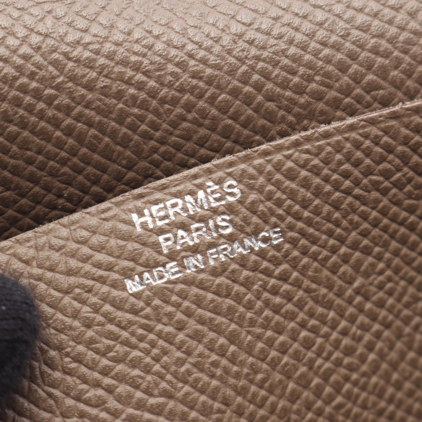 Hermes Hermes Hermes Bearn Soufflet Leather Long Wallet Leather Long Wallet Q DUTY FREE for USA Size ONE SIZE - 5 Thumbnail