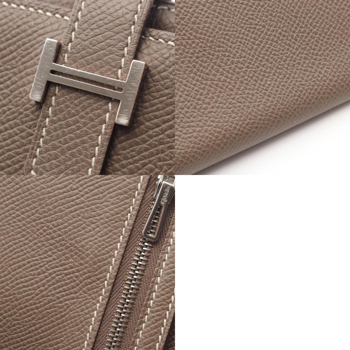 Hermes Hermes Hermes Bearn Soufflet Leather Long Wallet Leather Long Wallet Q DUTY FREE for USA Size ONE SIZE - 10 Thumbnail