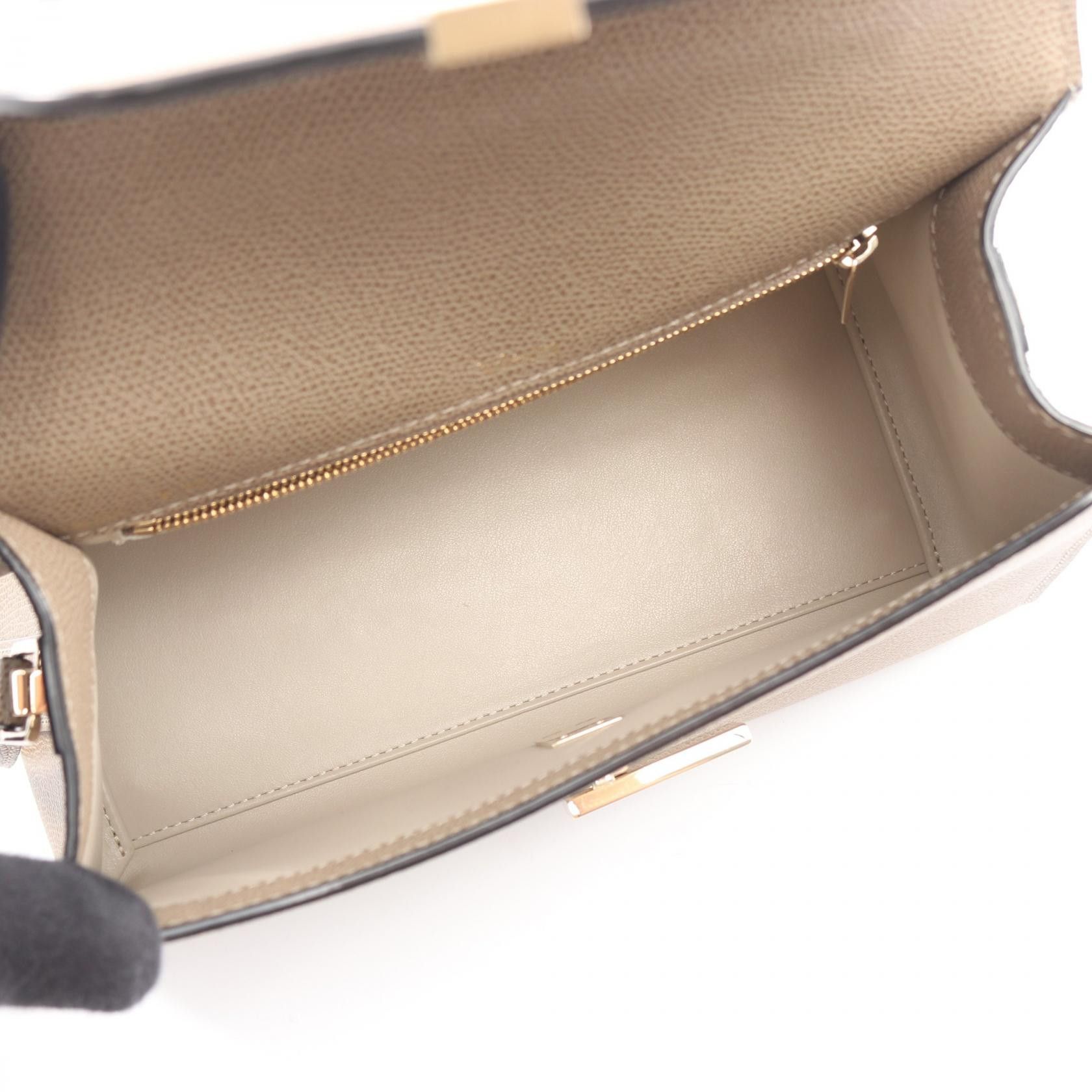 Valextra Valextra Valextra Iside medium 2way leather handbag Leather Handbag WBES0056028LOC99MO DUTY FREE for USA Size ONE SIZE - 3 Thumbnail