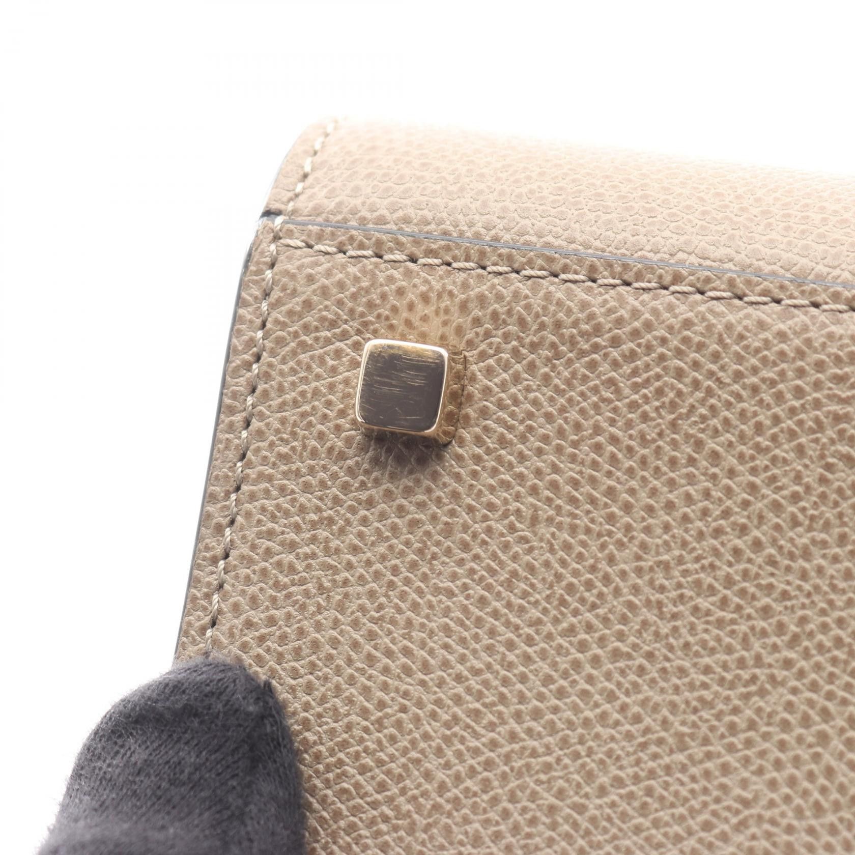 Valextra Valextra Valextra Iside medium 2way leather handbag Leather Handbag WBES0056028LOC99MO DUTY FREE for USA Size ONE SIZE - 6 Thumbnail