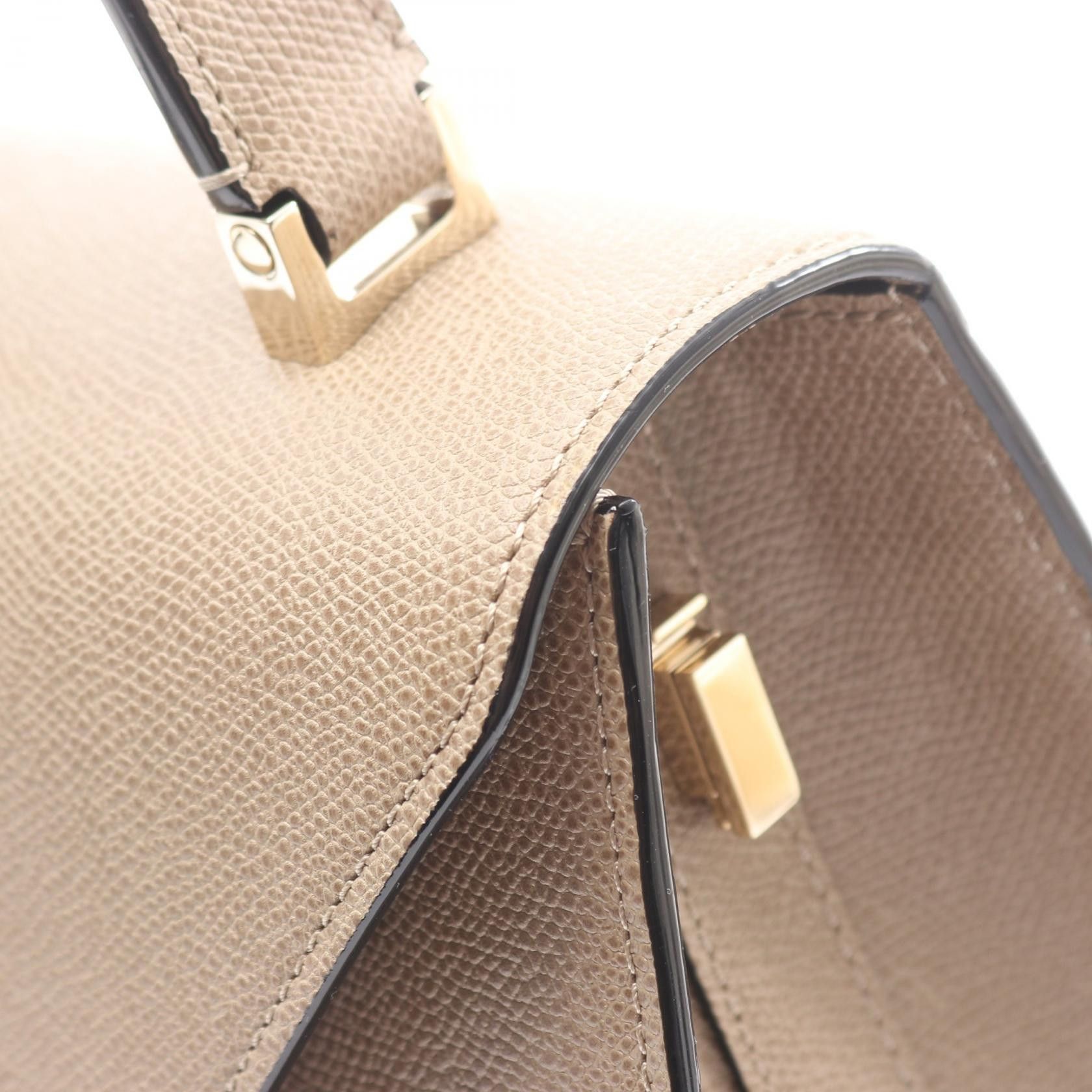 Valextra Valextra Valextra Iside medium 2way leather handbag Leather Handbag WBES0056028LOC99MO DUTY FREE for USA Size ONE SIZE - 8 Thumbnail