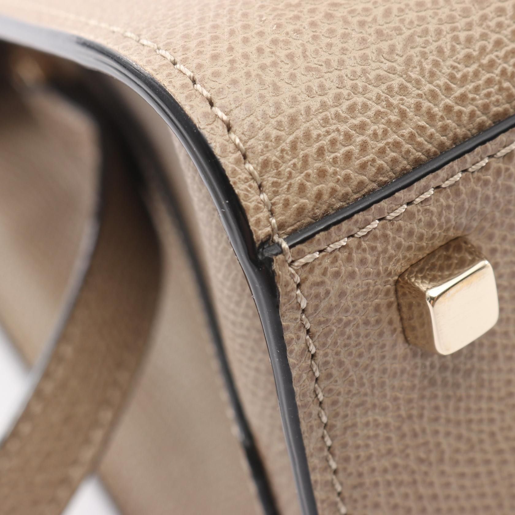 Valextra Valextra Valextra Iside medium 2way leather handbag Leather Handbag WBES0056028LOC99MO DUTY FREE for USA Size ONE SIZE - 5 Thumbnail
