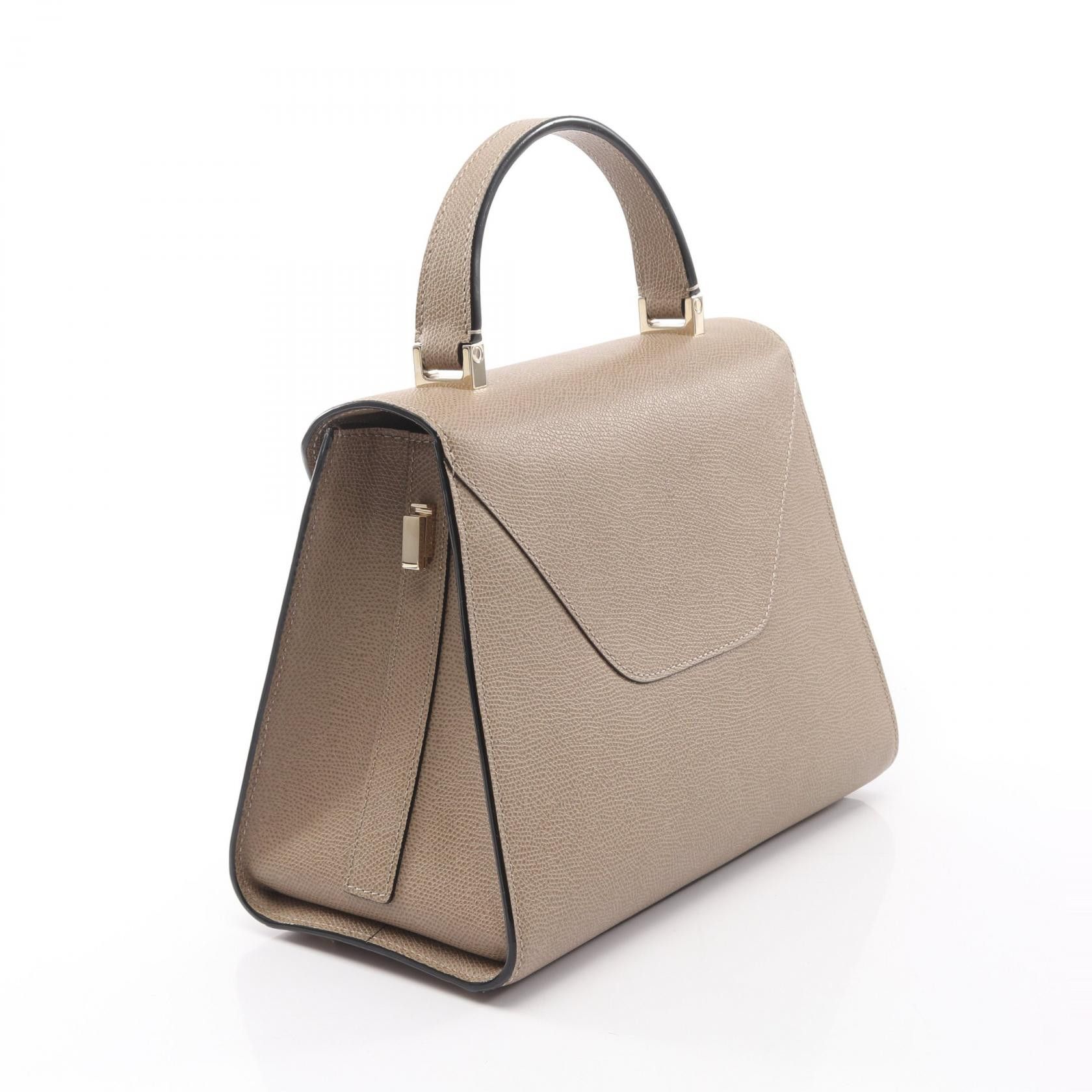Valextra Valextra Valextra Iside medium 2way leather handbag Leather Handbag WBES0056028LOC99MO DUTY FREE for USA Size ONE SIZE - 2 Thumbnail