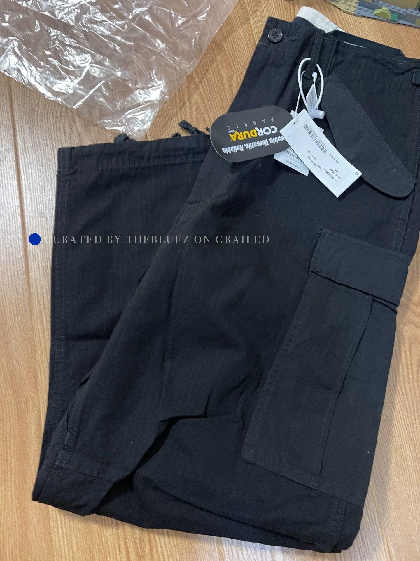 Nanamica Black Cargo Pants in Size 32 Size US 32 / EU 48 - 2 Thumbnail