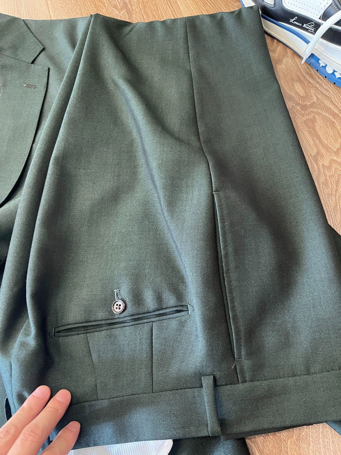 Wacko Maria Lightweight Jungle Green Suit Jacket Size US M / EU 48-50 / 2 - 9 Thumbnail