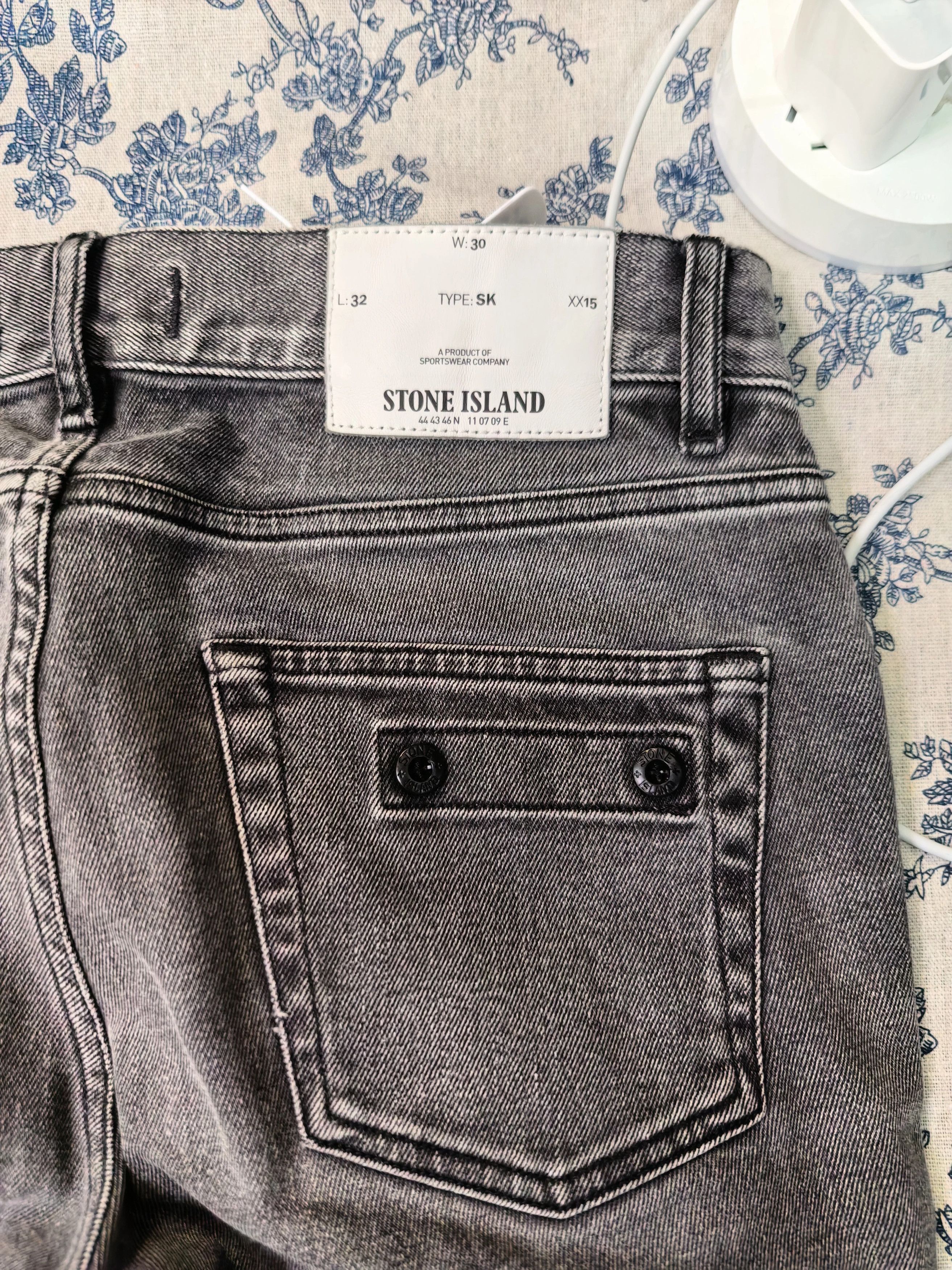 Stone Island Black Denim Jeans, Size 30 Size US 30 / EU 46 - 9 Thumbnail