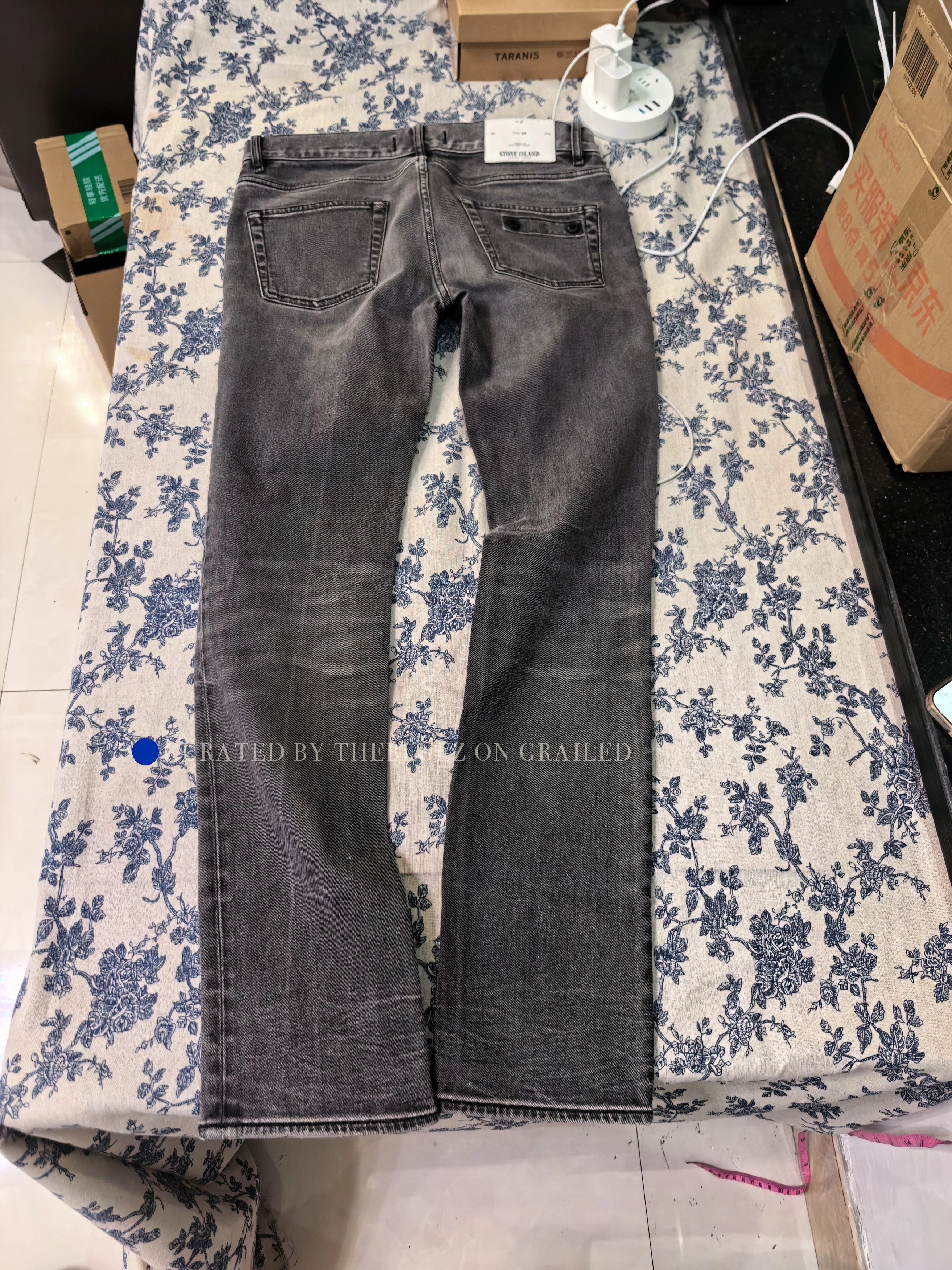 Stone Island Black Denim Jeans, Size 30 Size US 30 / EU 46 - 8 Thumbnail