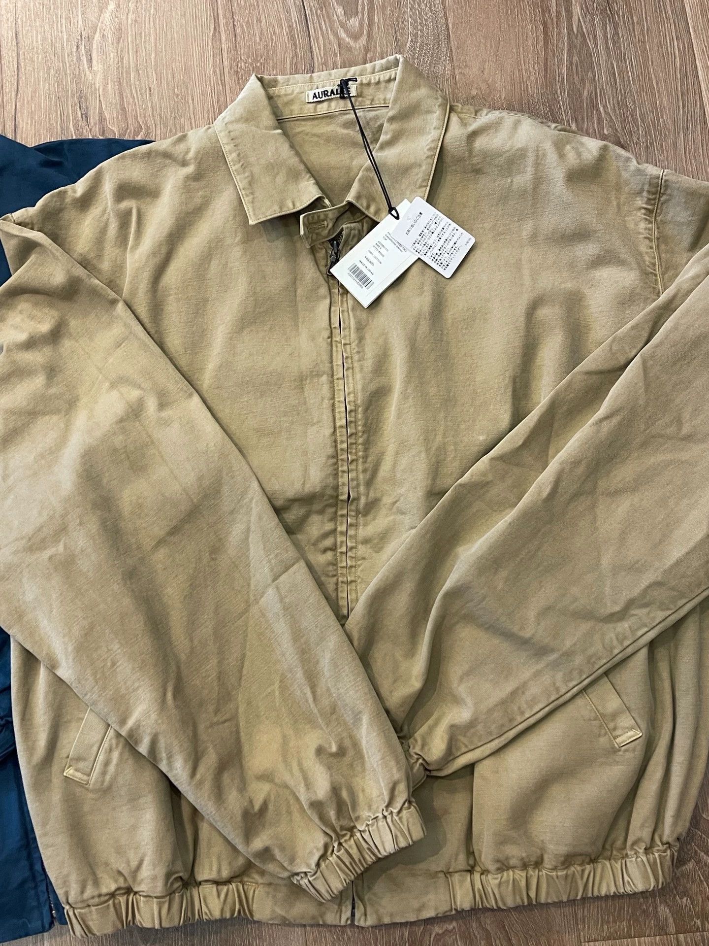 Auralee Japanese Retro Washed Light Jacket Size US XXL / EU 58 / 5 - 2 Thumbnail