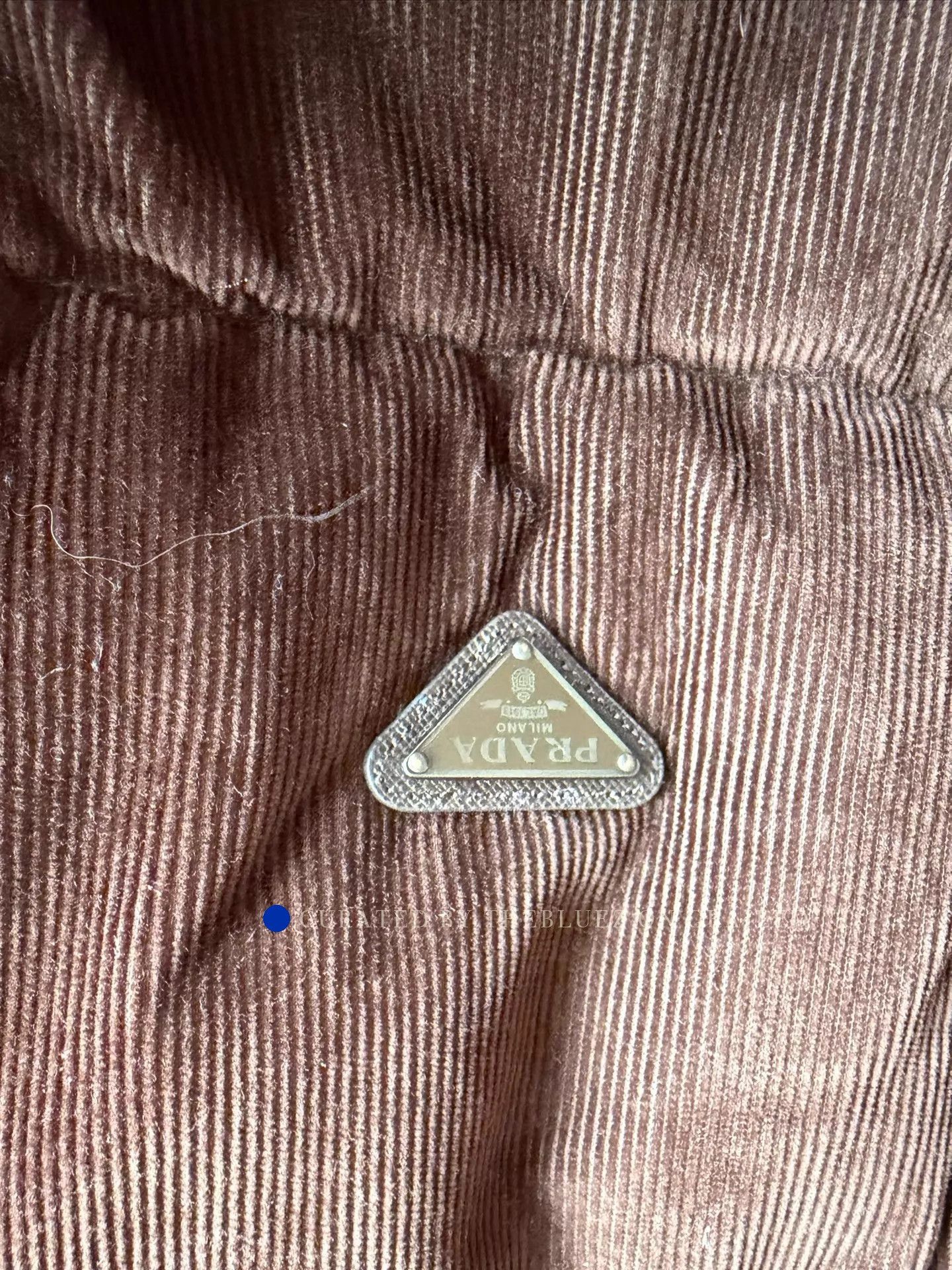 Prada Brown Cotton Jacket with Triangle Logo Size US M / EU 48-50 / 2 - 2 Thumbnail