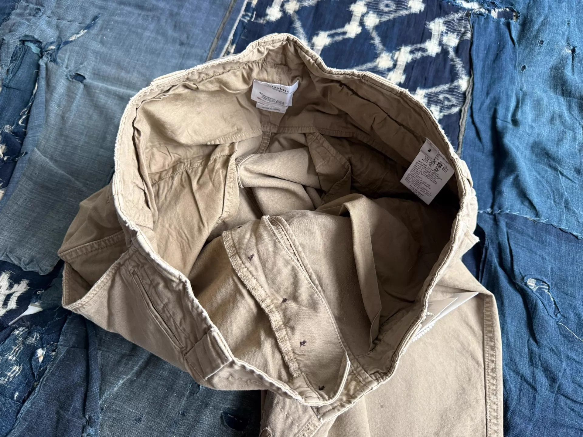 Visvim Wide Chino Pants in Beige Size US 34 / EU 50 - 8 Thumbnail