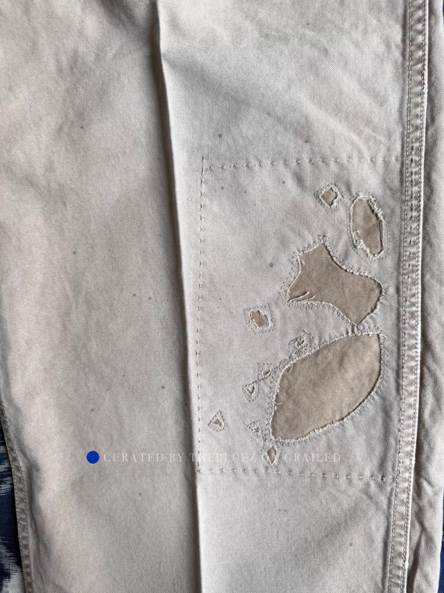 Visvim Wide Chino Pants in Beige Size US 34 / EU 50 - 3 Thumbnail