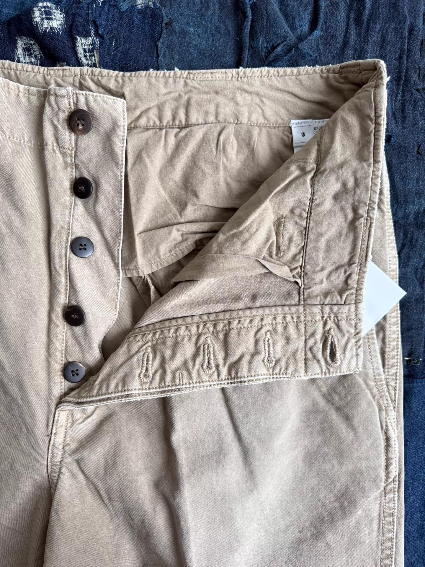 Visvim Wide Chino Pants in Beige Size US 34 / EU 50 - 7 Thumbnail