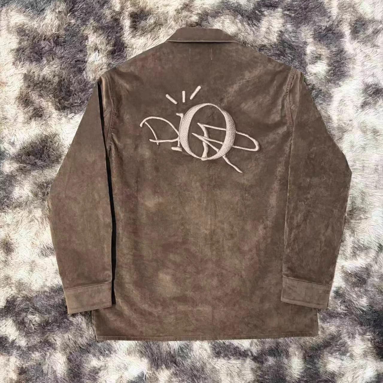 Dior Brown Embroidered Velvet Jacket Size US L / EU 52-54 / 3 - 2 Thumbnail