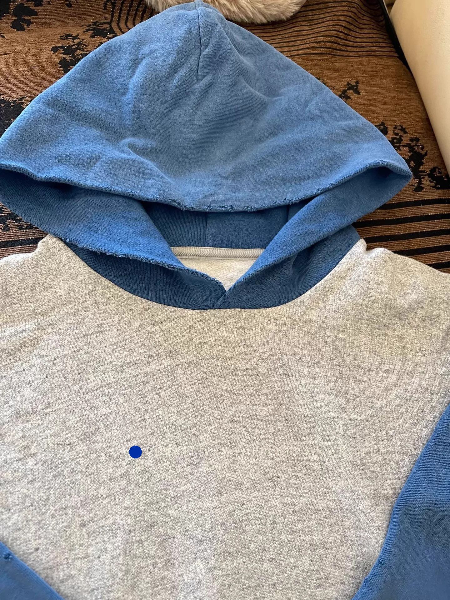 Visvim Distressed Colorblock Hoodie Size US M / EU 48-50 / 2 - 2 Thumbnail