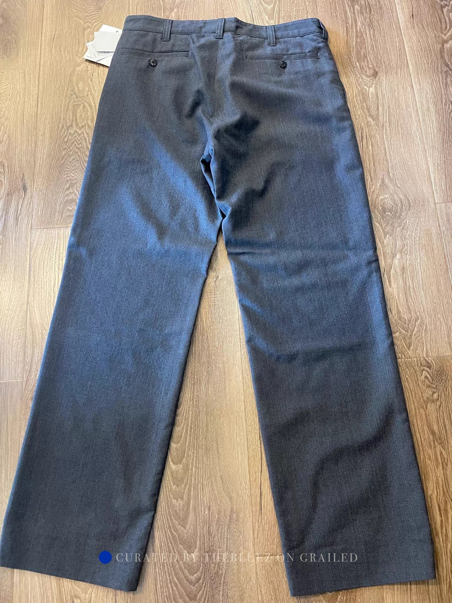 Visvim Vintage Gray Chino Slacks with Wool and Mohair Size US 34 / EU 50 - 2 Thumbnail