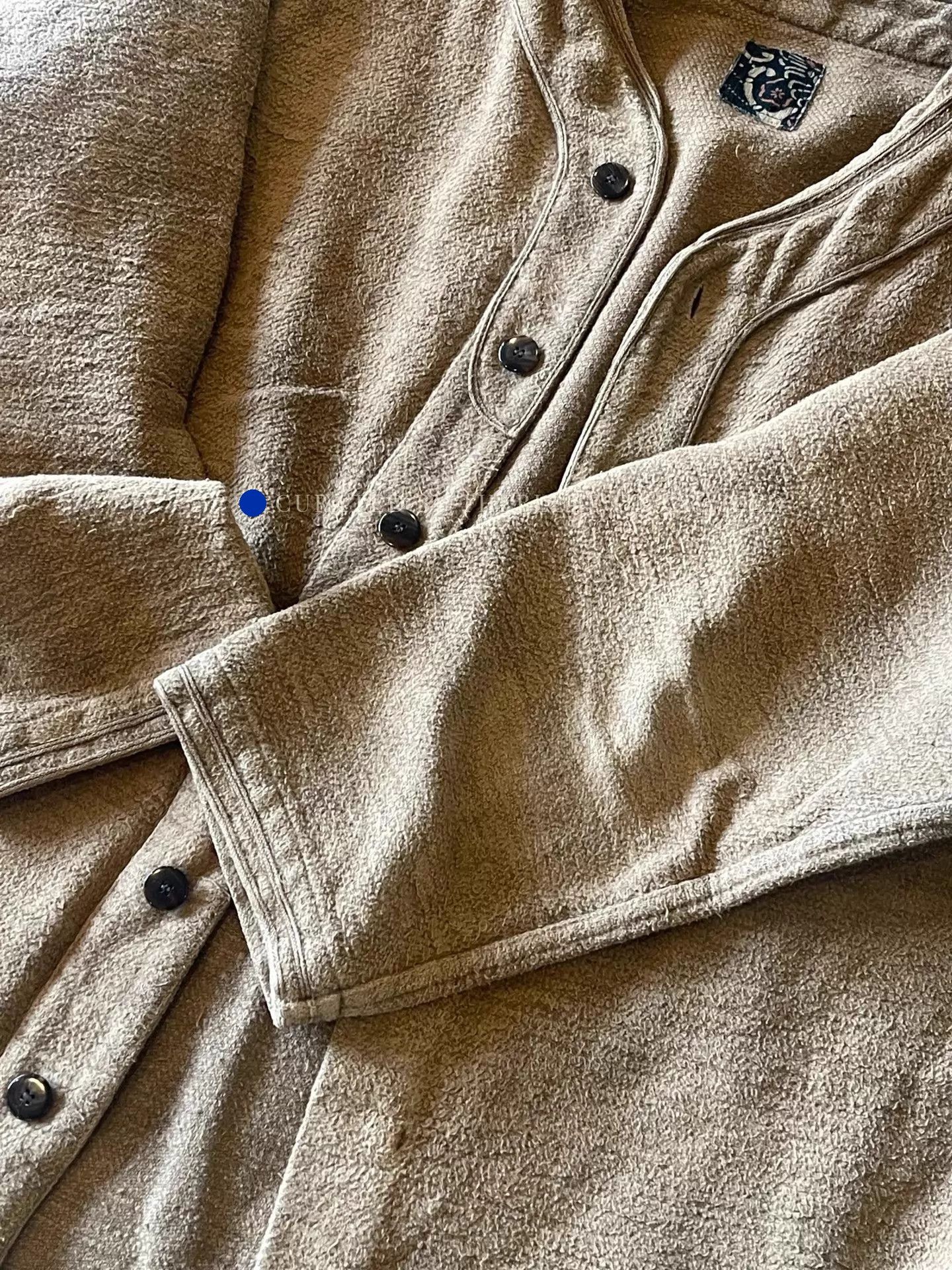 Visvim Beige Long Sleeve Dugout Jacket Size US L / EU 52-54 / 3 - 5 Thumbnail