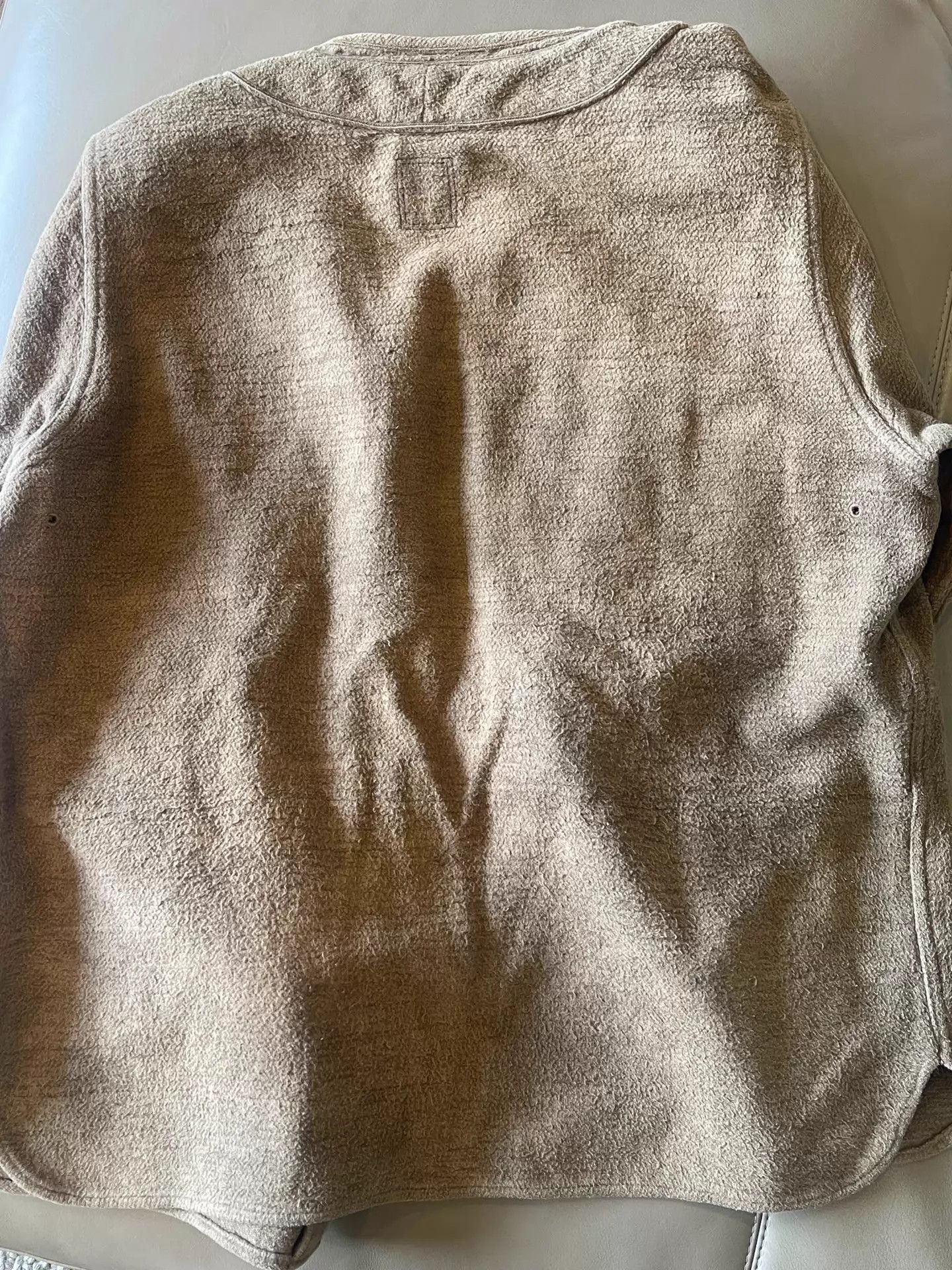 Visvim Beige Long Sleeve Dugout Jacket Size US L / EU 52-54 / 3 - 7 Thumbnail