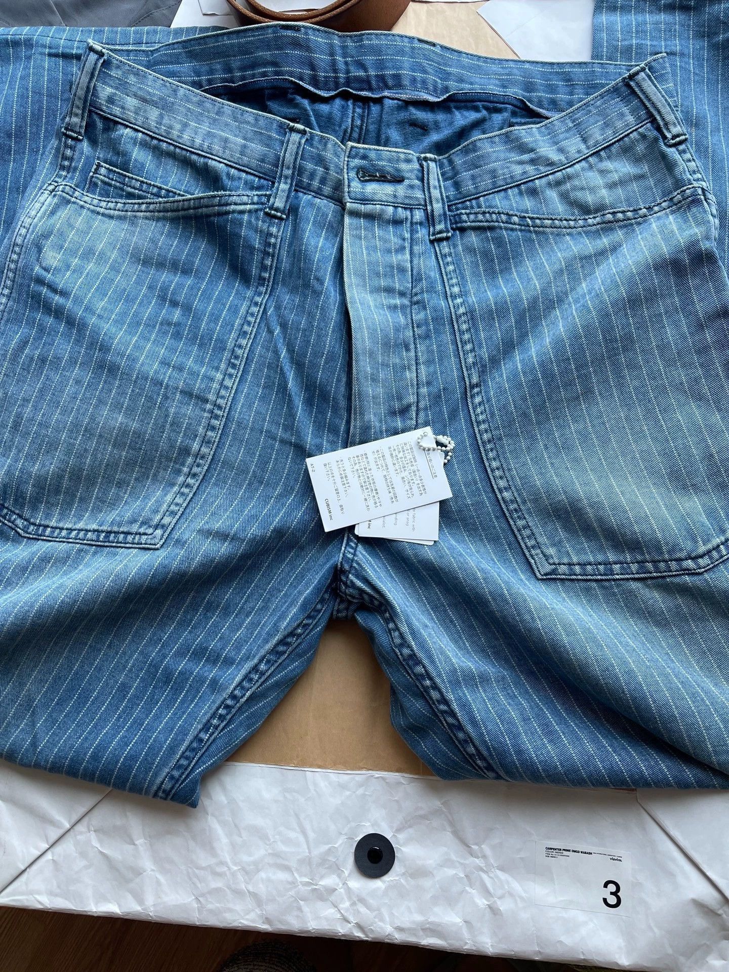 Visvim Indigo Wabash Carpenter Denim Pants Size US 34 / EU 50 - 2 Thumbnail