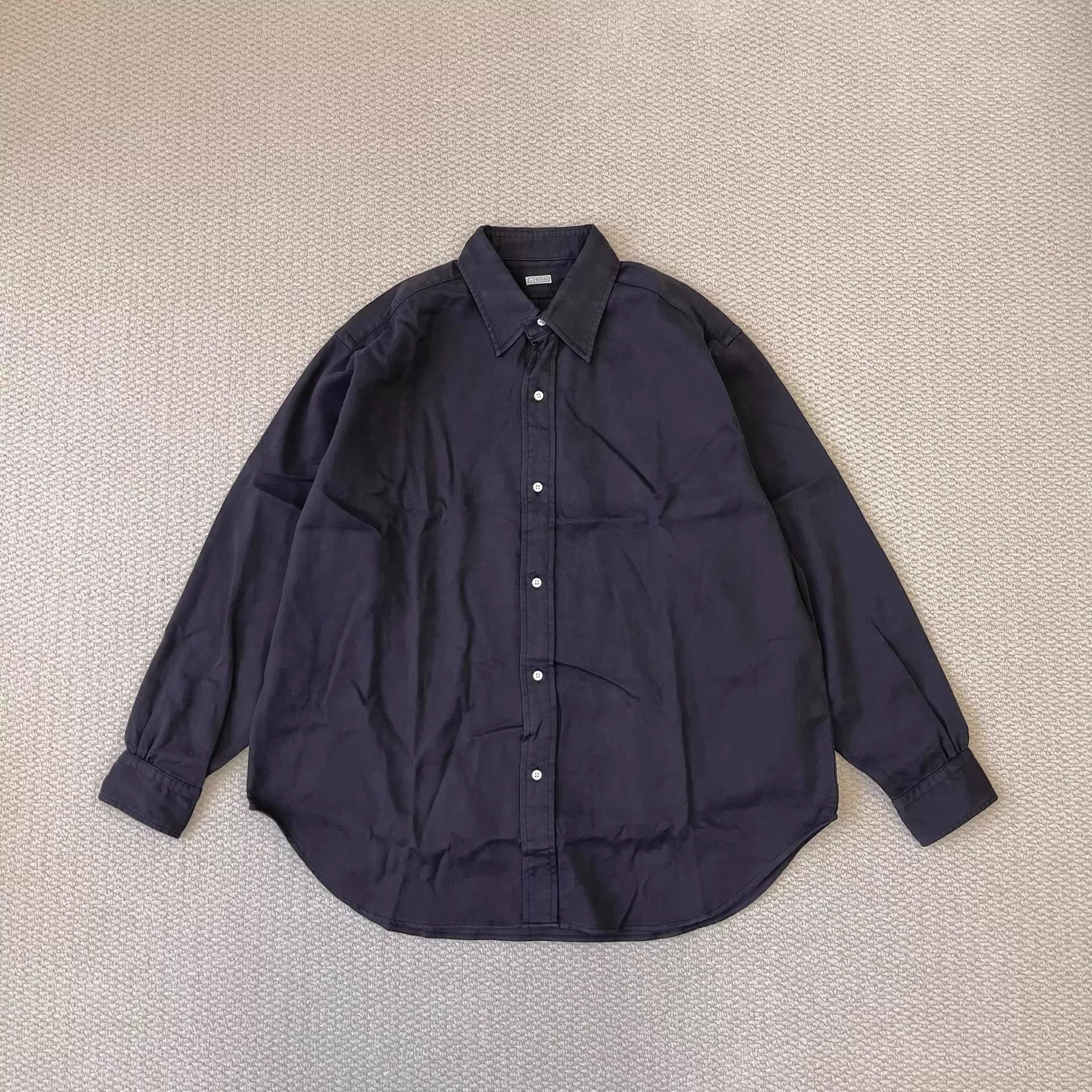 A.PRESSE Double Weave Twill Regular Shirt Size US M / EU 48-50 / 2 - 2 Thumbnail