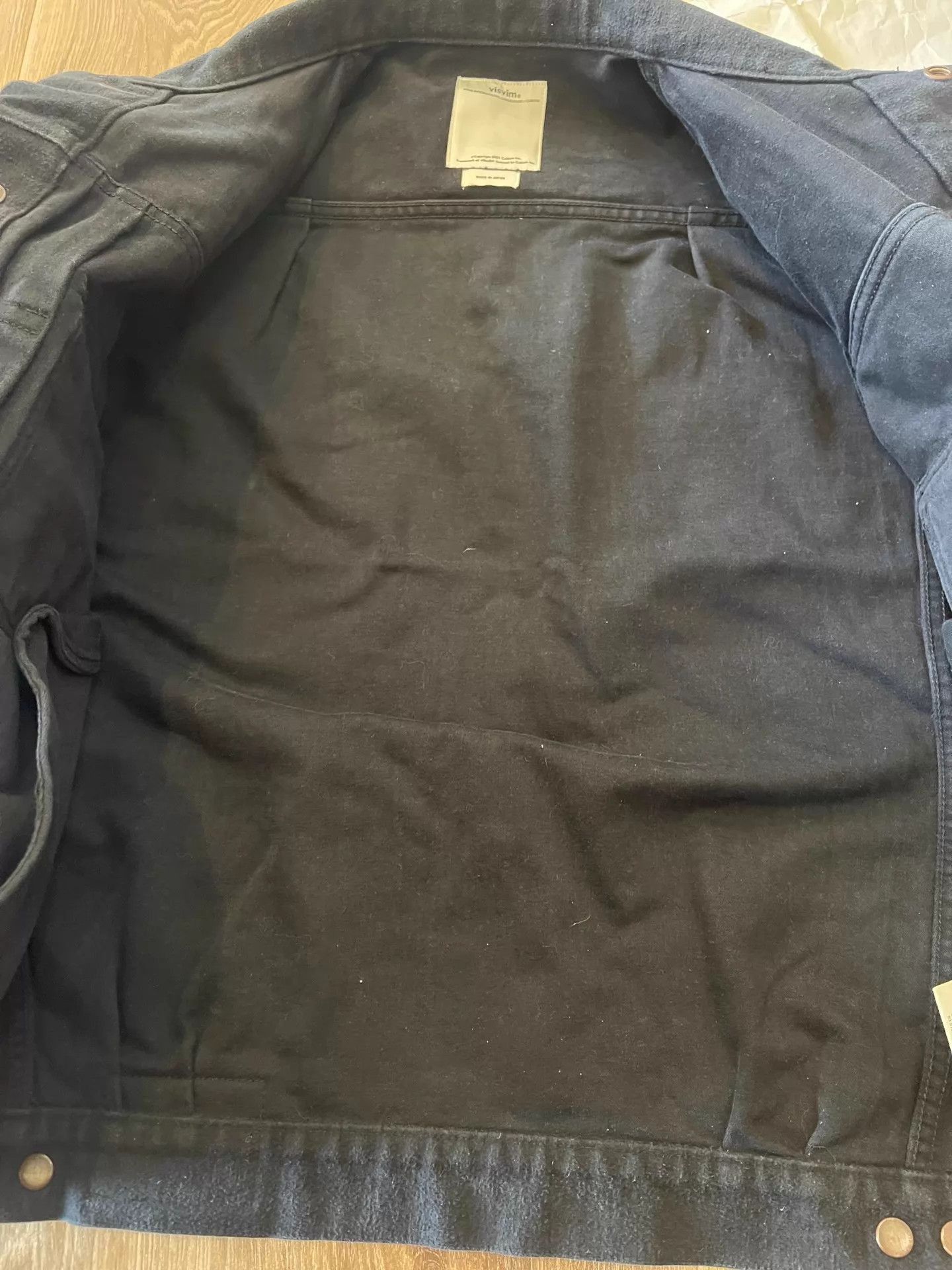 Visvim Washed Flannel Thick Jacket in Blue Size US M / EU 48-50 / 2 - 8 Thumbnail