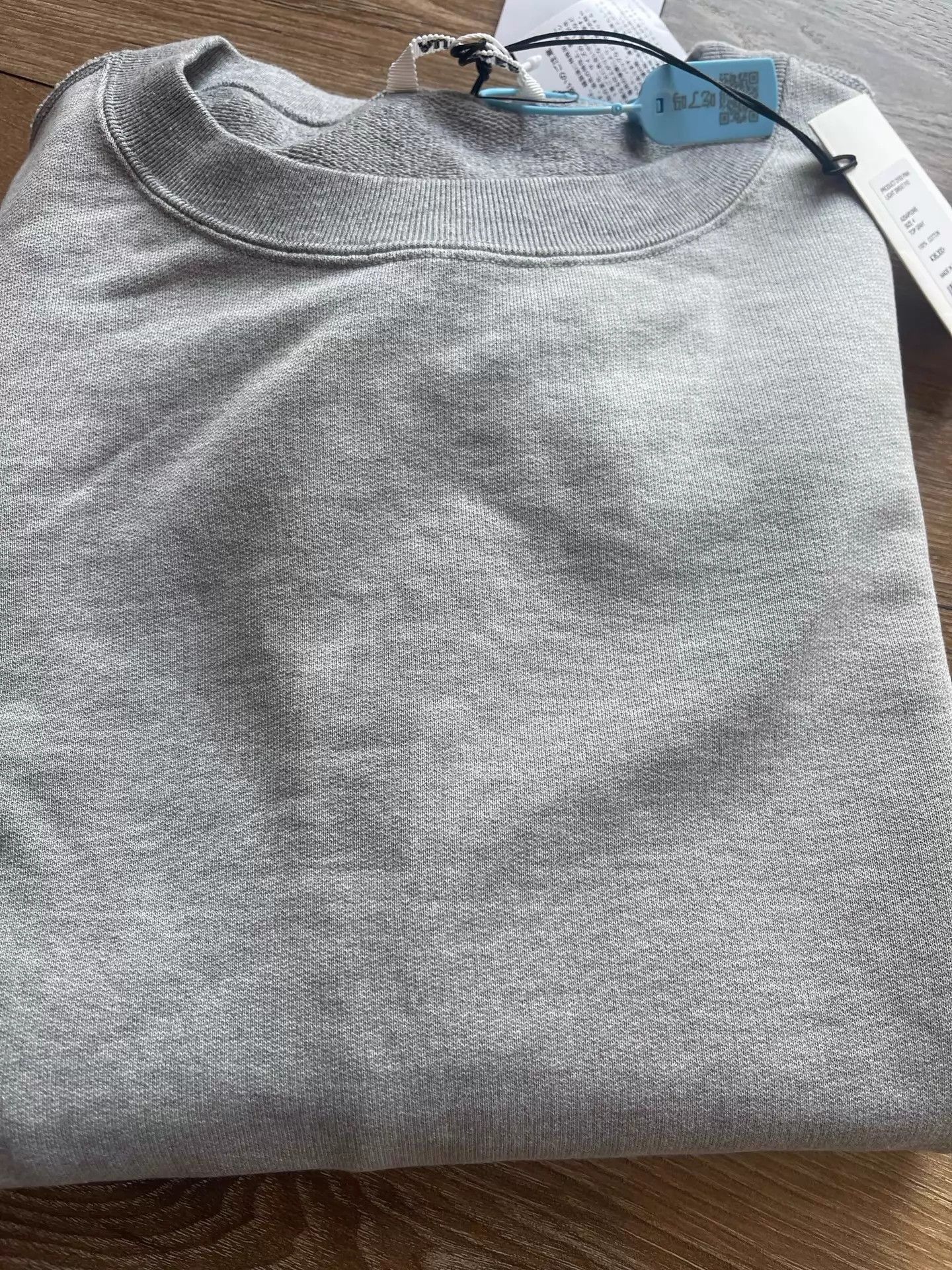 Auralee Soft Gray Pima Cotton Sweatshirt Size US L / EU 52-54 / 3 - 8 Thumbnail