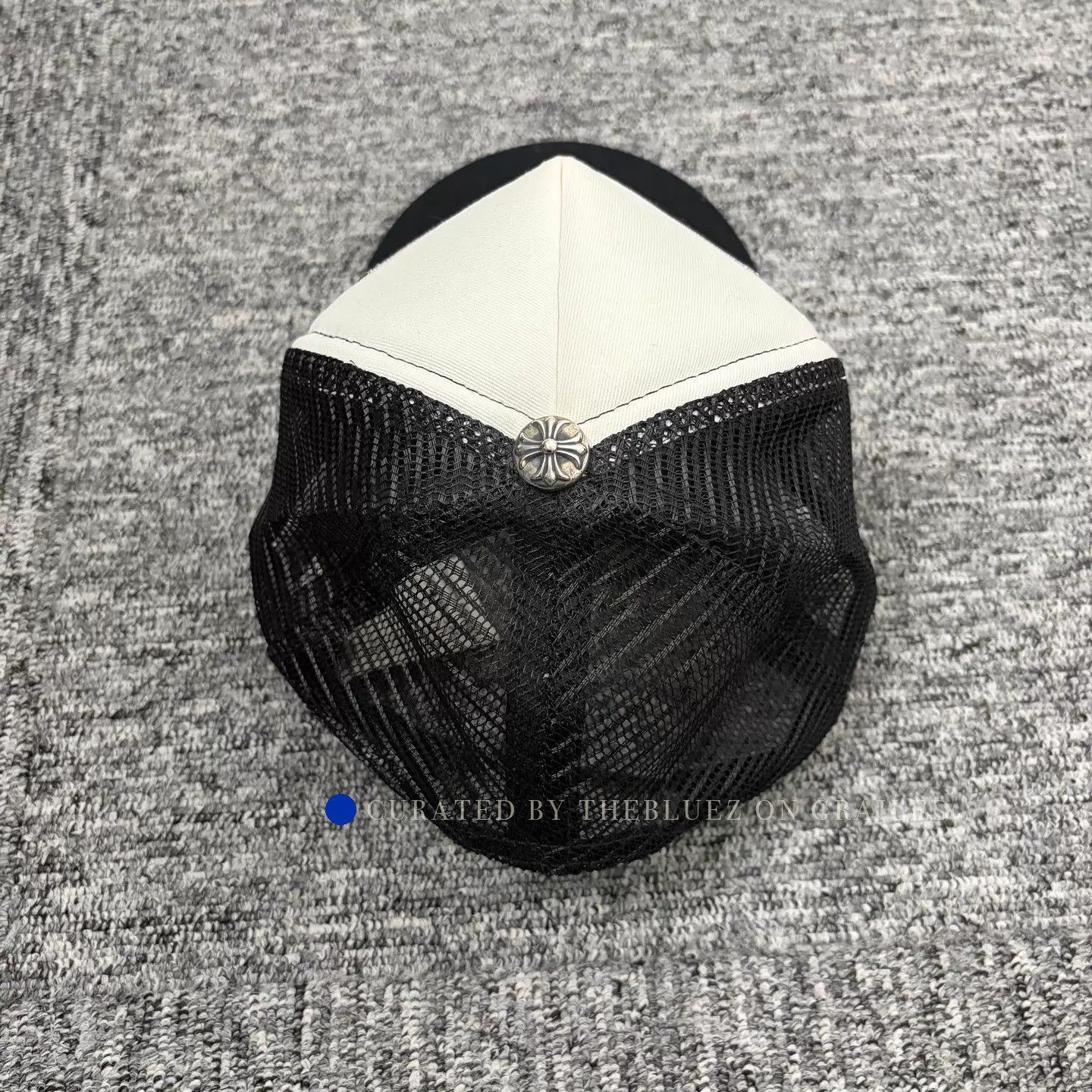 Chrome Hearts Colorblock Sanskrit & Profanity Trucker Hat Size ONE SIZE - 4 Thumbnail