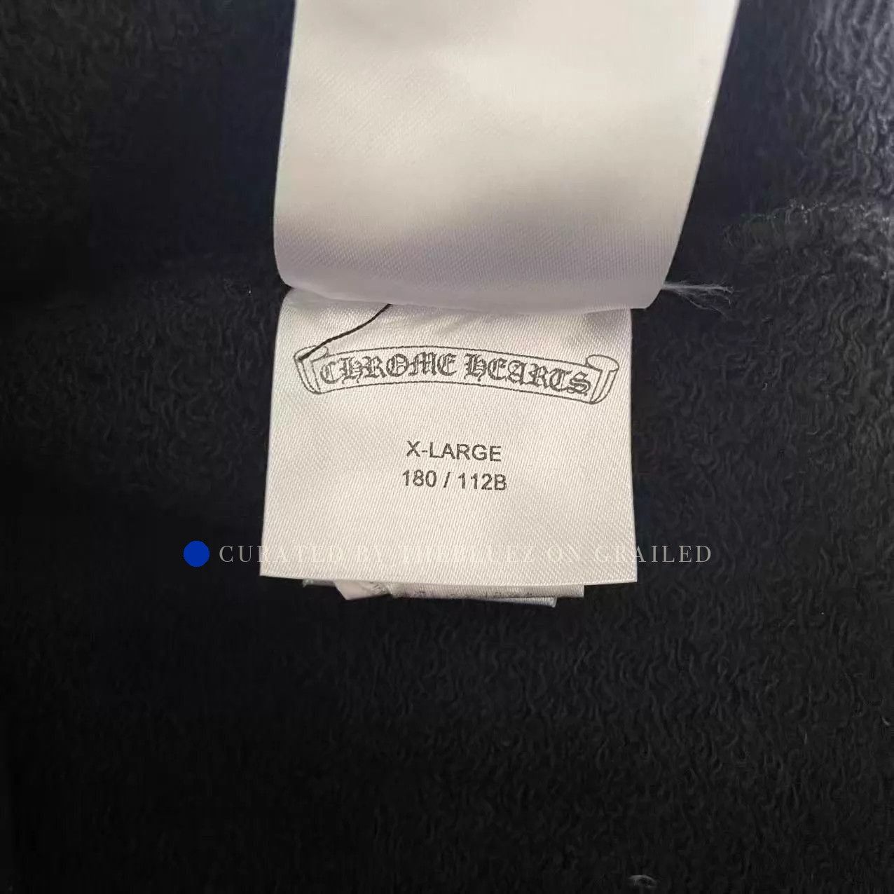 Chrome Hearts Black Glow Lip Tat Long Sleeve Tee in XL Size US XL / EU 56 / 4 - 5 Thumbnail